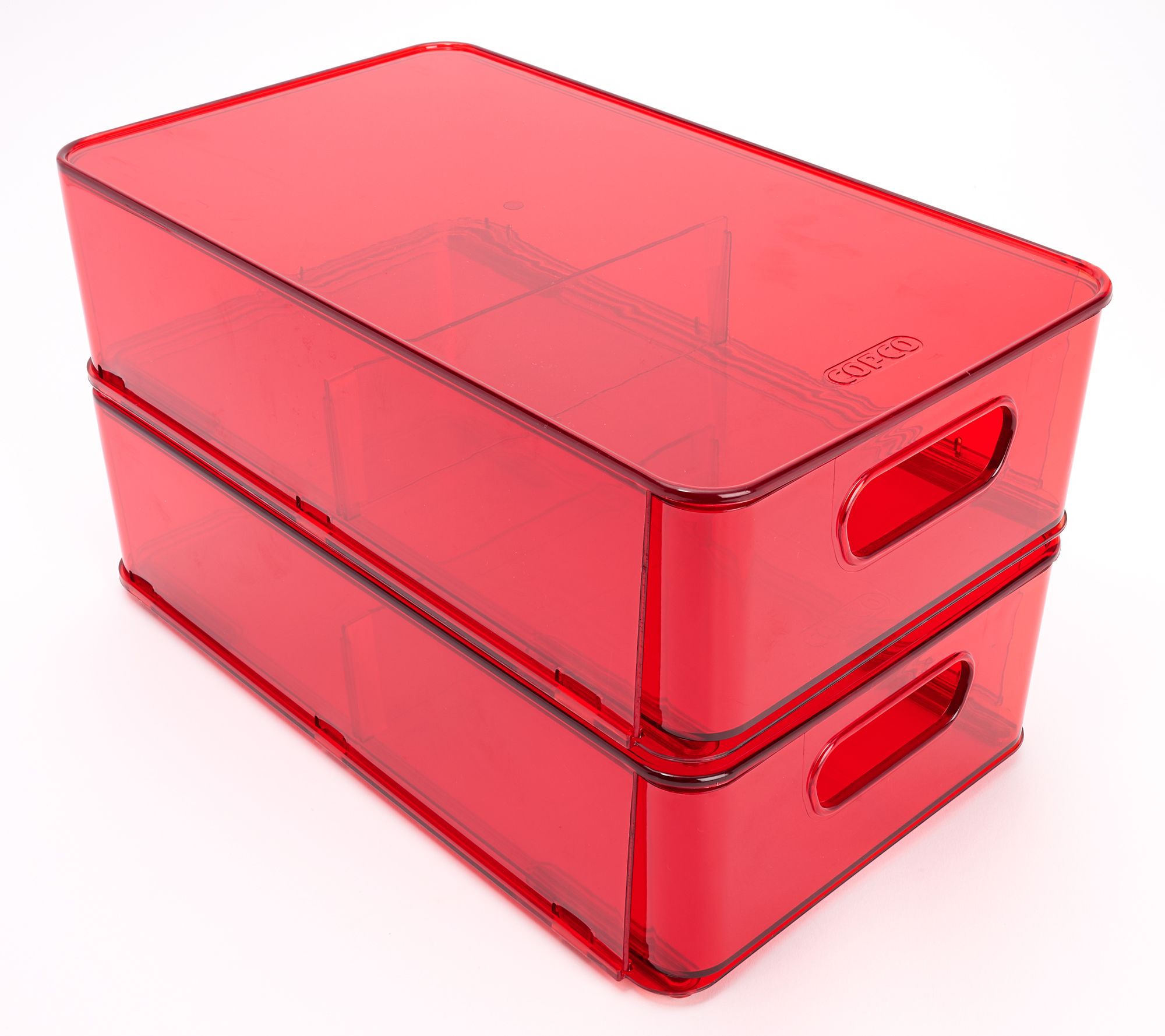 Copco S/2 Stackable Storage Drawers with Removable Dividers