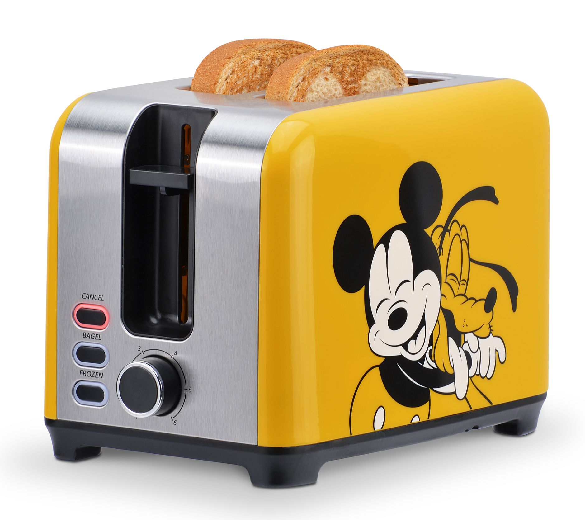Disney Mickey Mouse & Pluto 2-Slice Toaster