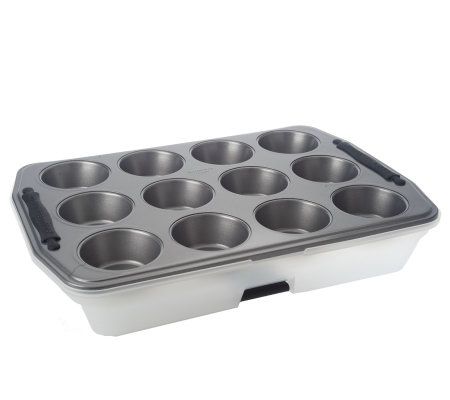 Rachael Ray Bakeware Oven Lovin' Nonstick Mini Muffin Pan / Mini Cupcake Pan,  24-Cup & Reviews