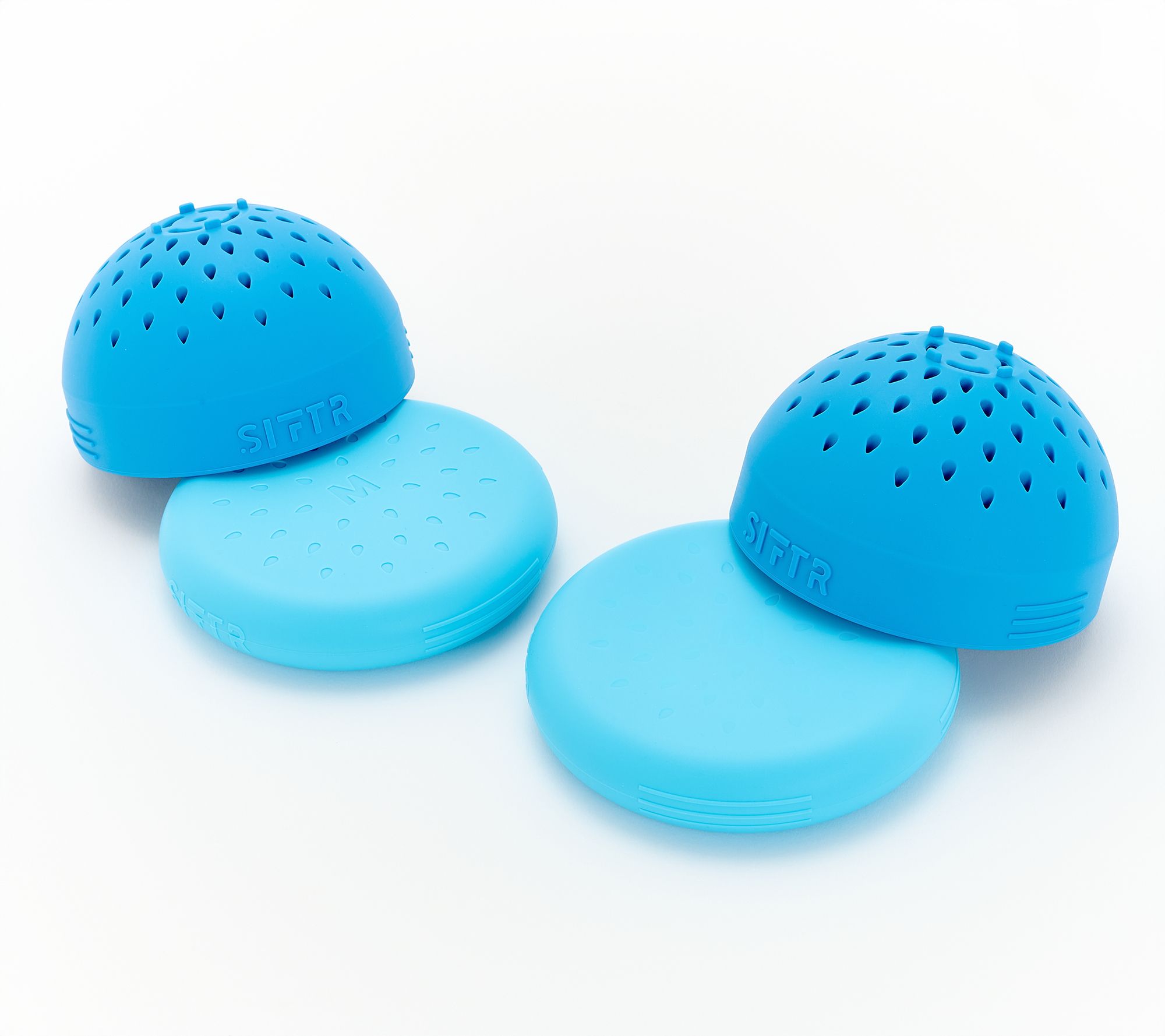 SIFTR 4-Piece Silicone Strain & Seal Can Covers