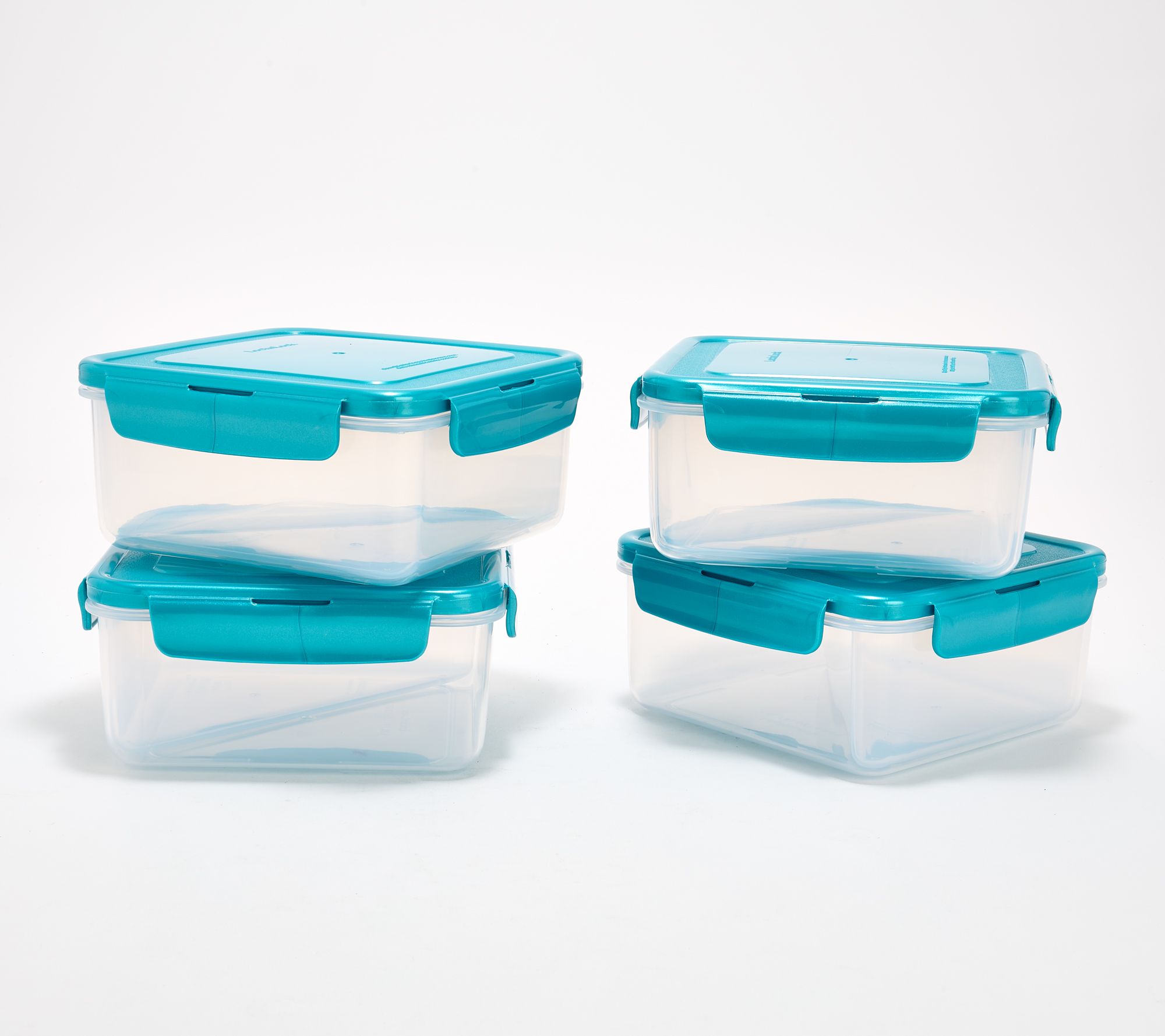 LocknLock Set of 2 Sandwich Squares w/ Insert Trays