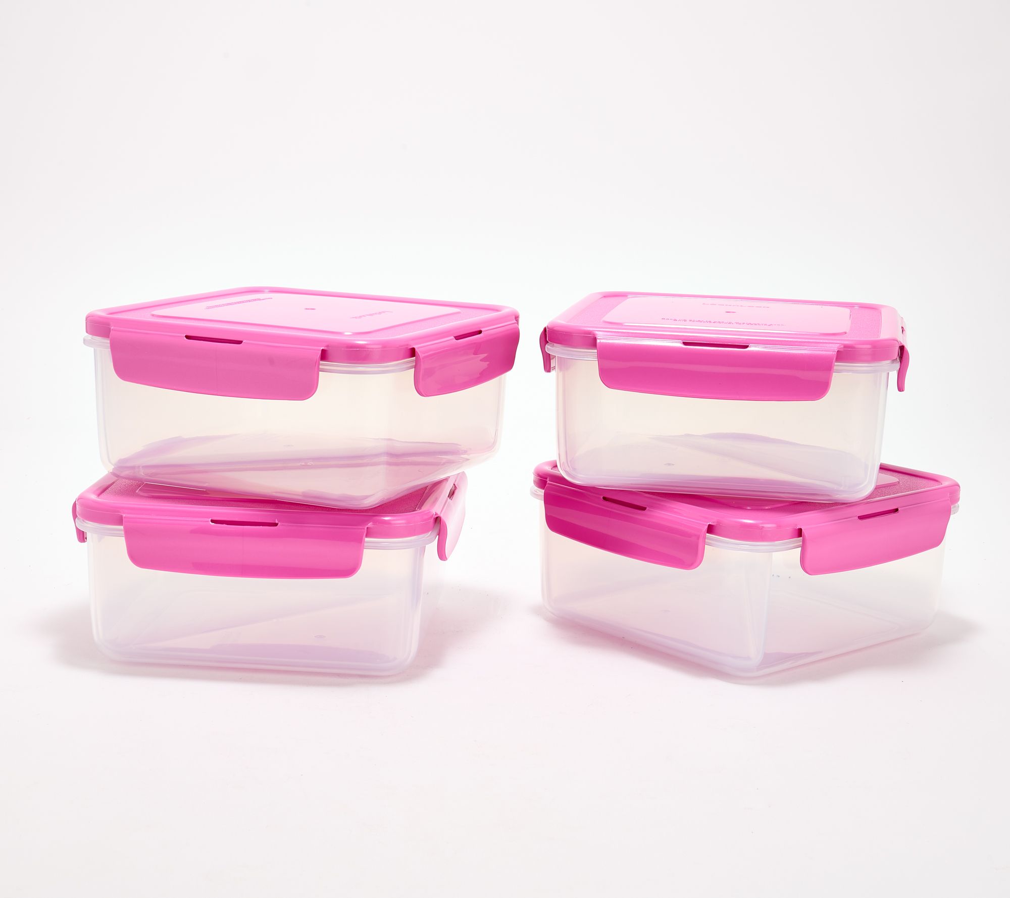 LocknLock Set of 2 Sandwich Squares w/ Insert Trays