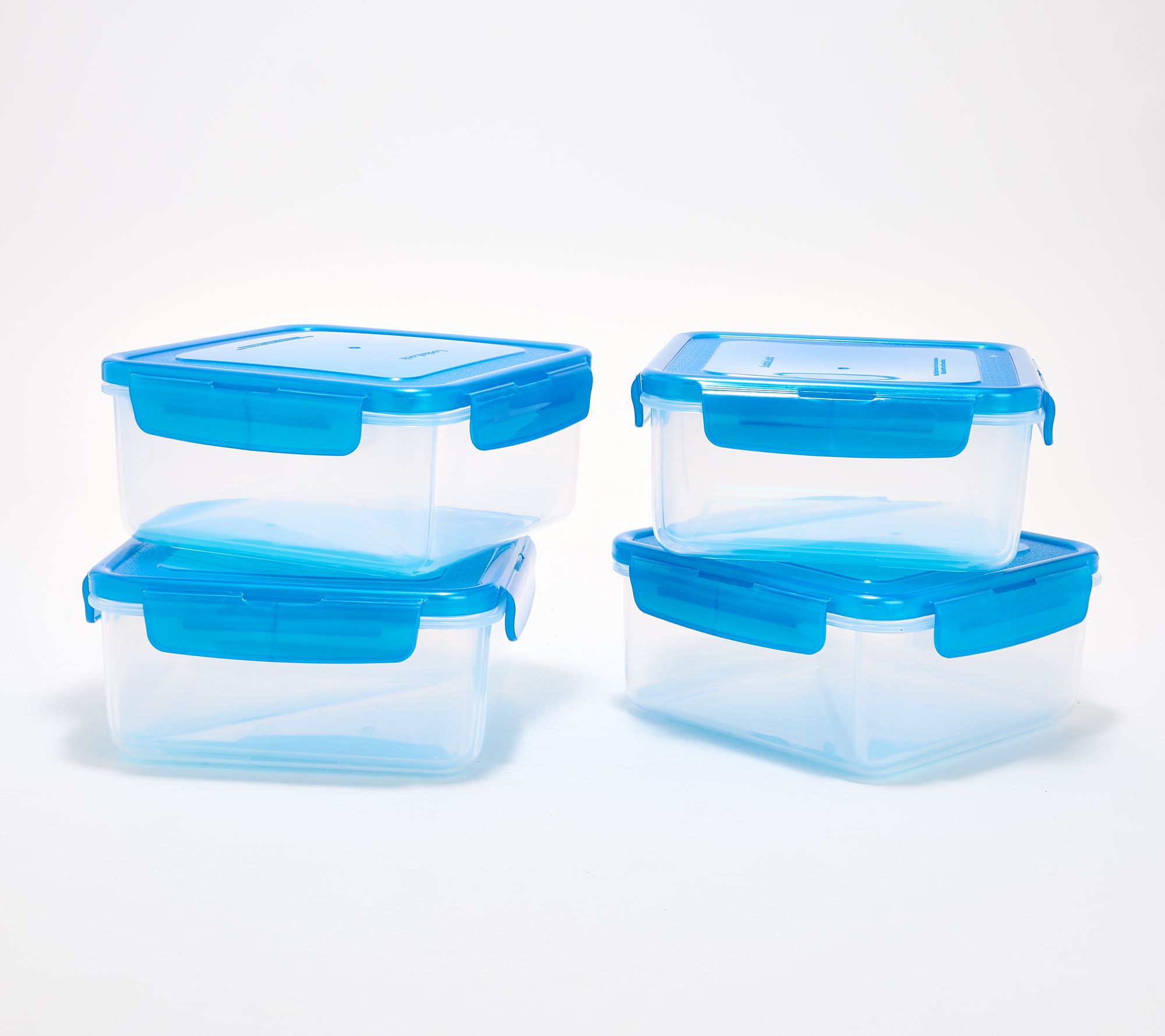LocknLock Set of 2 Sandwich Squares w/ Insert Trays