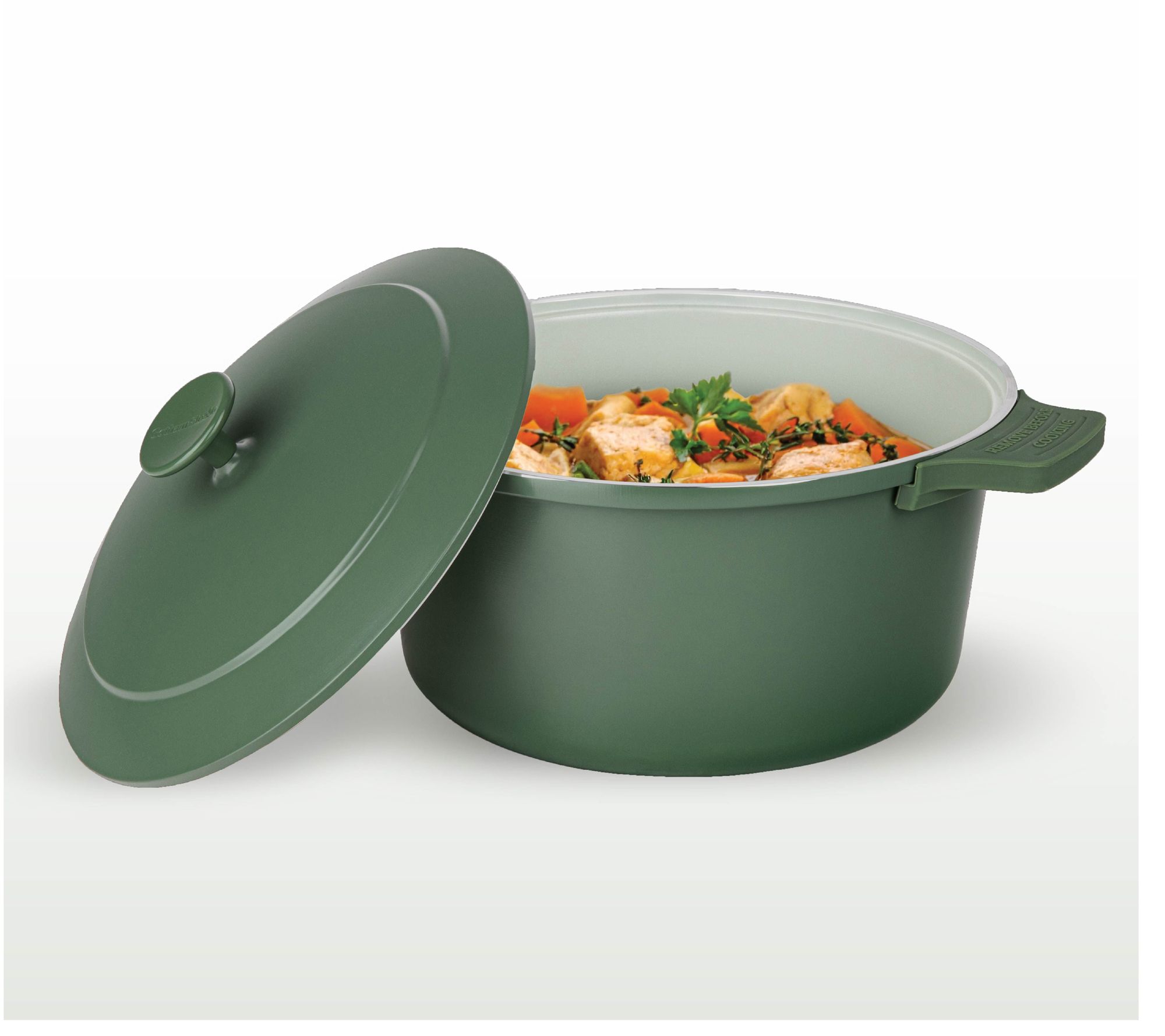 Gotham Steel 5 Quart Ceramic Nonstick Lightweig ht Dutch Oven