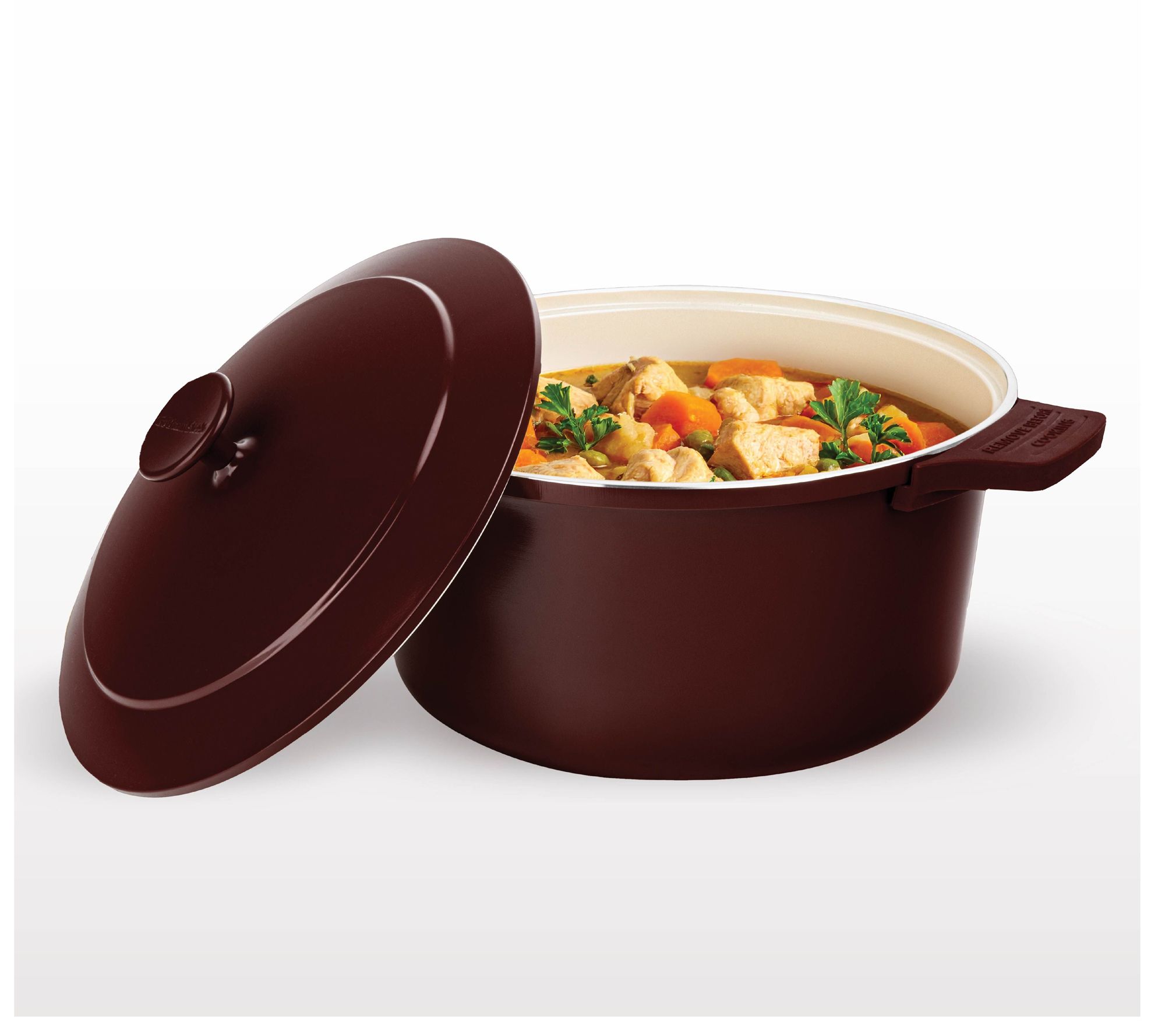 Gotham Steel 5 Quart Ceramic Nonstick Lightweig ht Dutch Oven