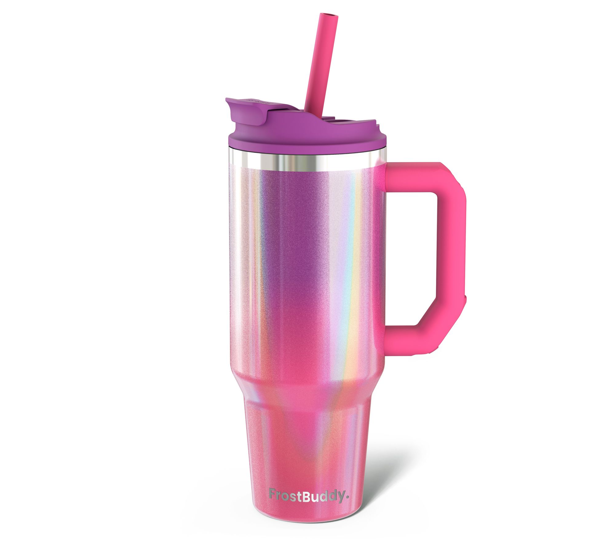 Frost Buddy 40-oz Thicc Buddy w/ Dual Sip and Straw Lid