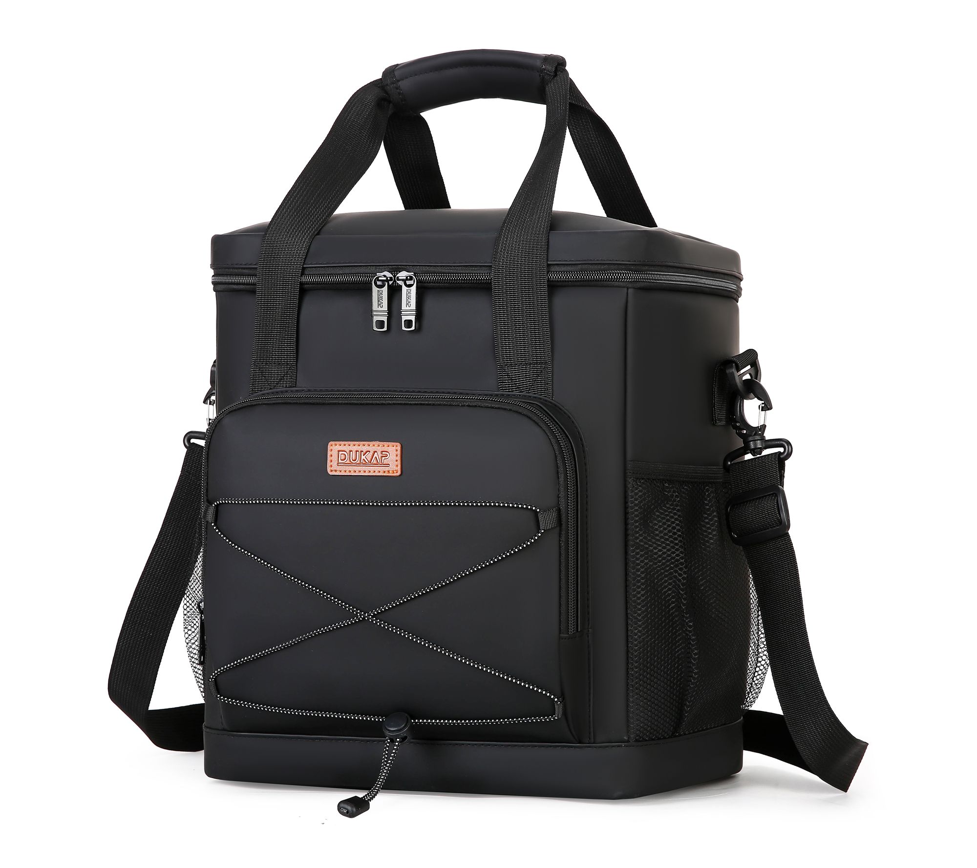 DUKAP DASH Insulated Soft Cooler Tote Bag Black | QVC
