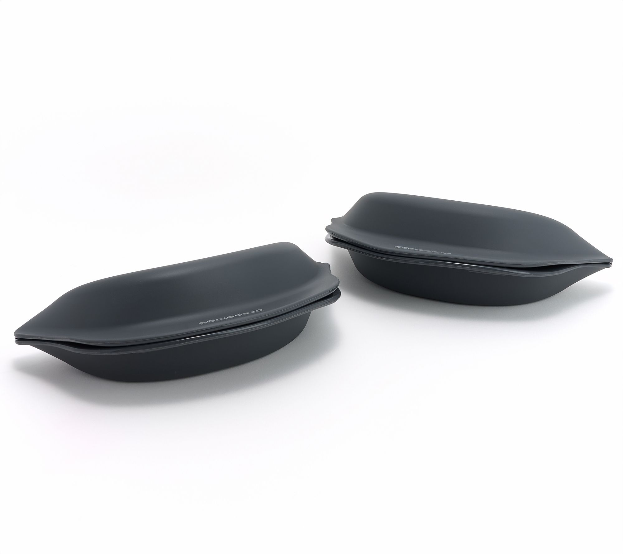 "As Is" Prepology Set of 2 Silicone Microwave Omelet Makers