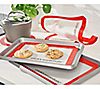 Cook's Essentials Set of 5 Silicone Baking Mats, 1 of 1