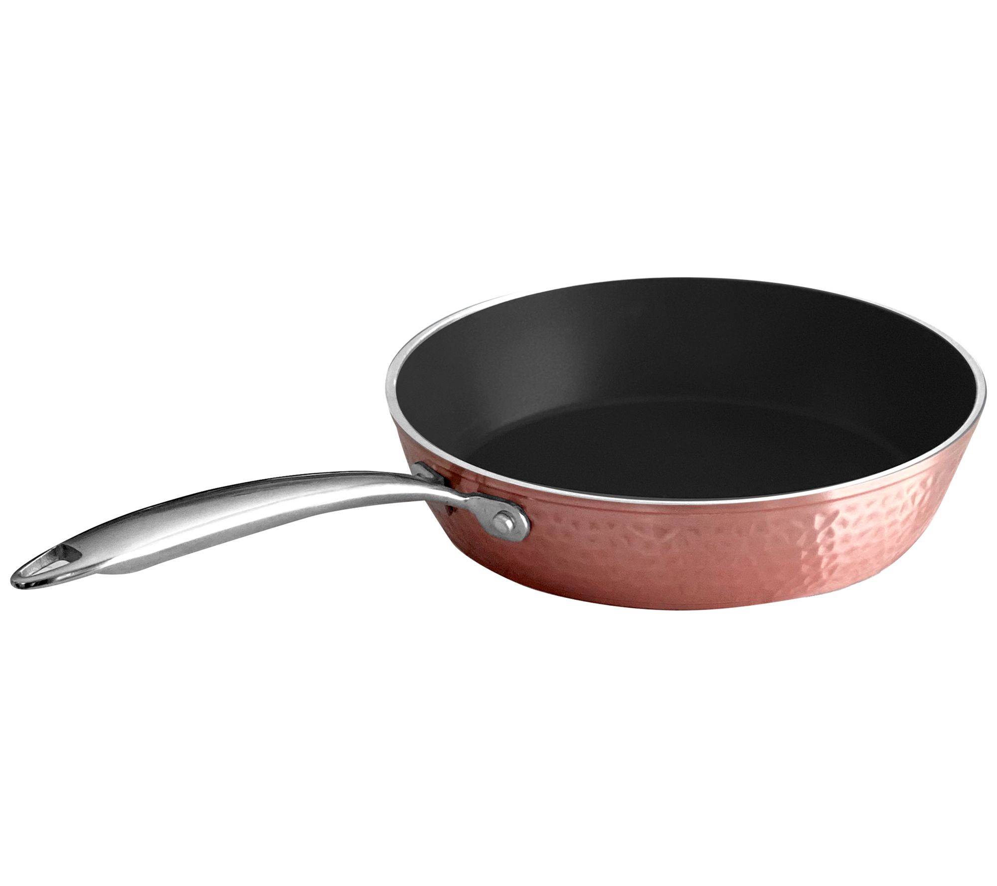 OrGREENiC 10" Hammered Rose Gold Pan