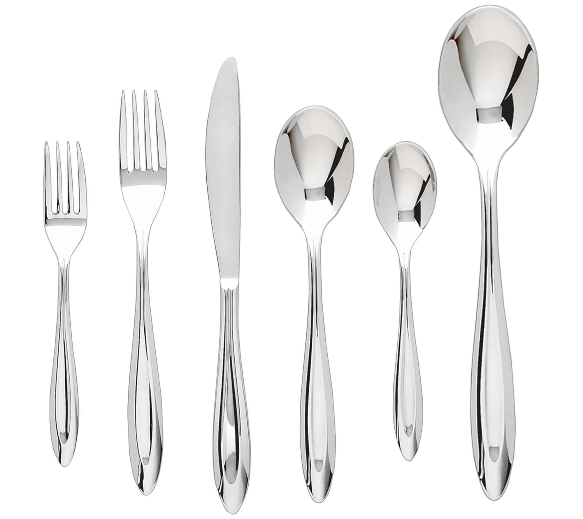 Ginkgo Select Fontur Platinum 42 Piece Set Service for 8