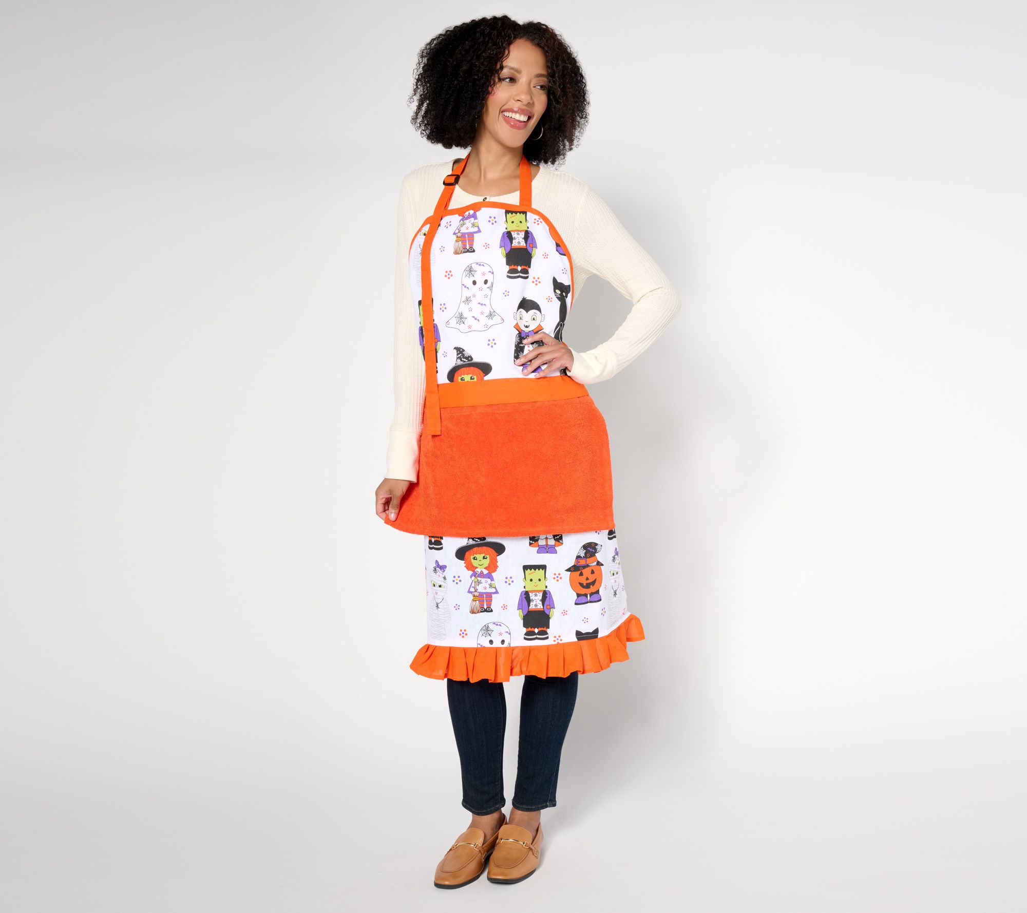 "As Is" Temp-tations Apron with Removable Towel