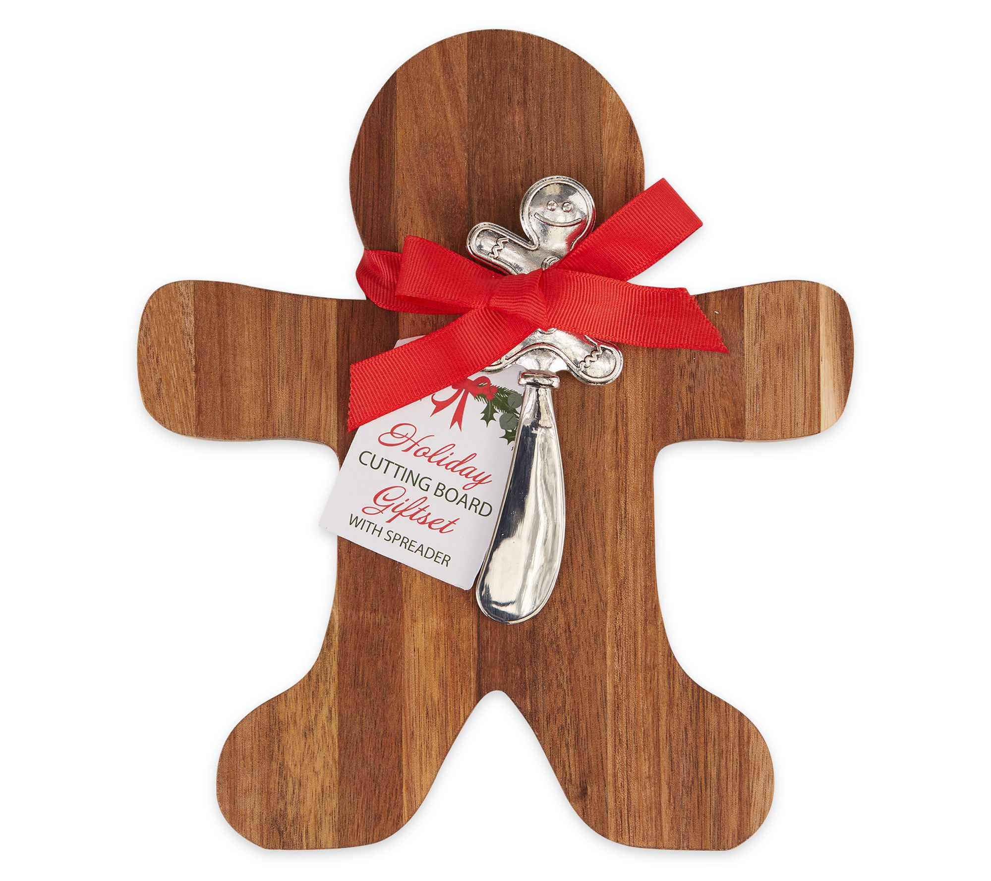 Design Imports Gingerbread Man Cutting Board Gift Set