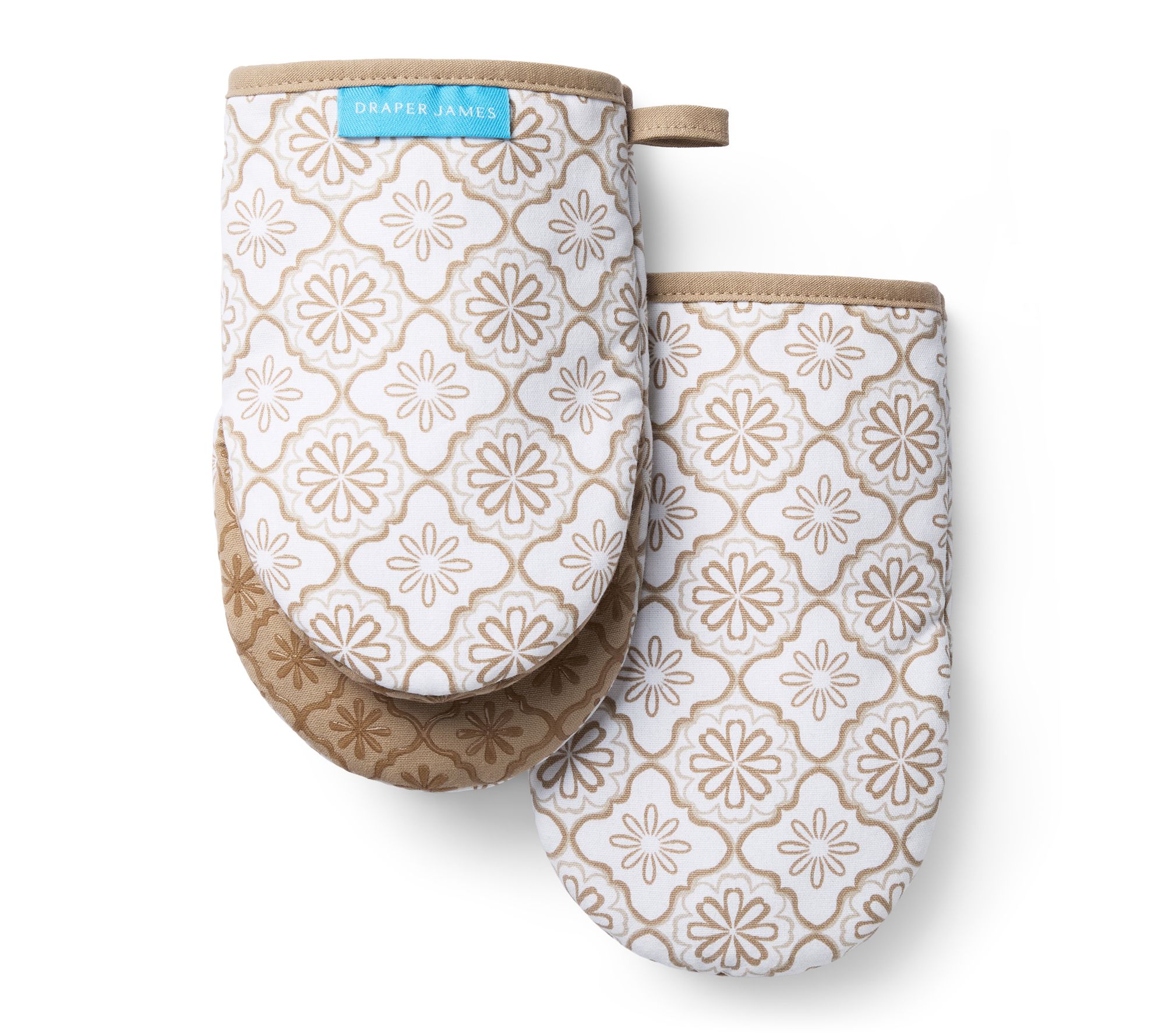 Draper James Geometric Floral Mini Oven Mitt 2-Pack Set