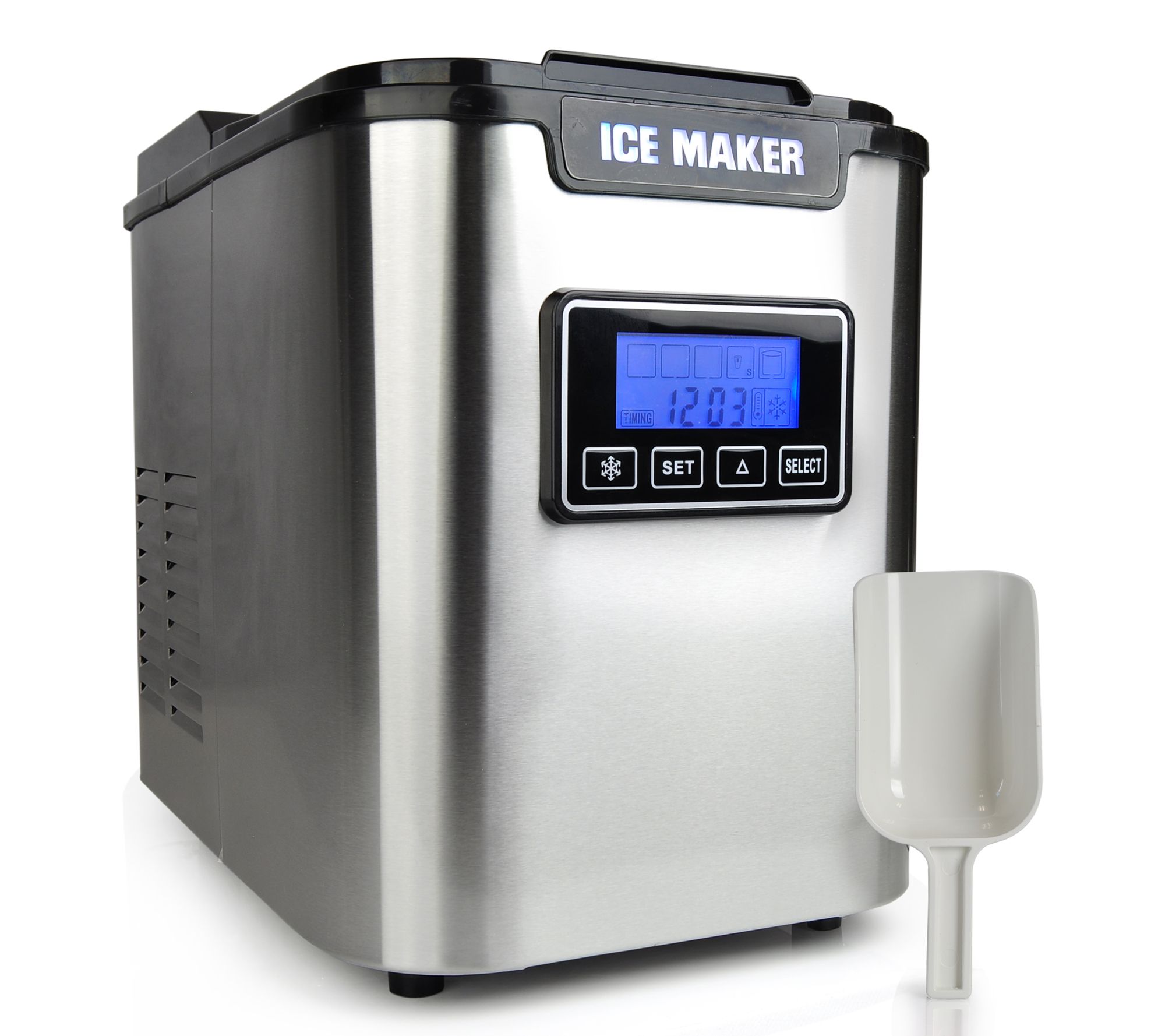 NutriChef Countertop Portable Kitchen Ice Maker