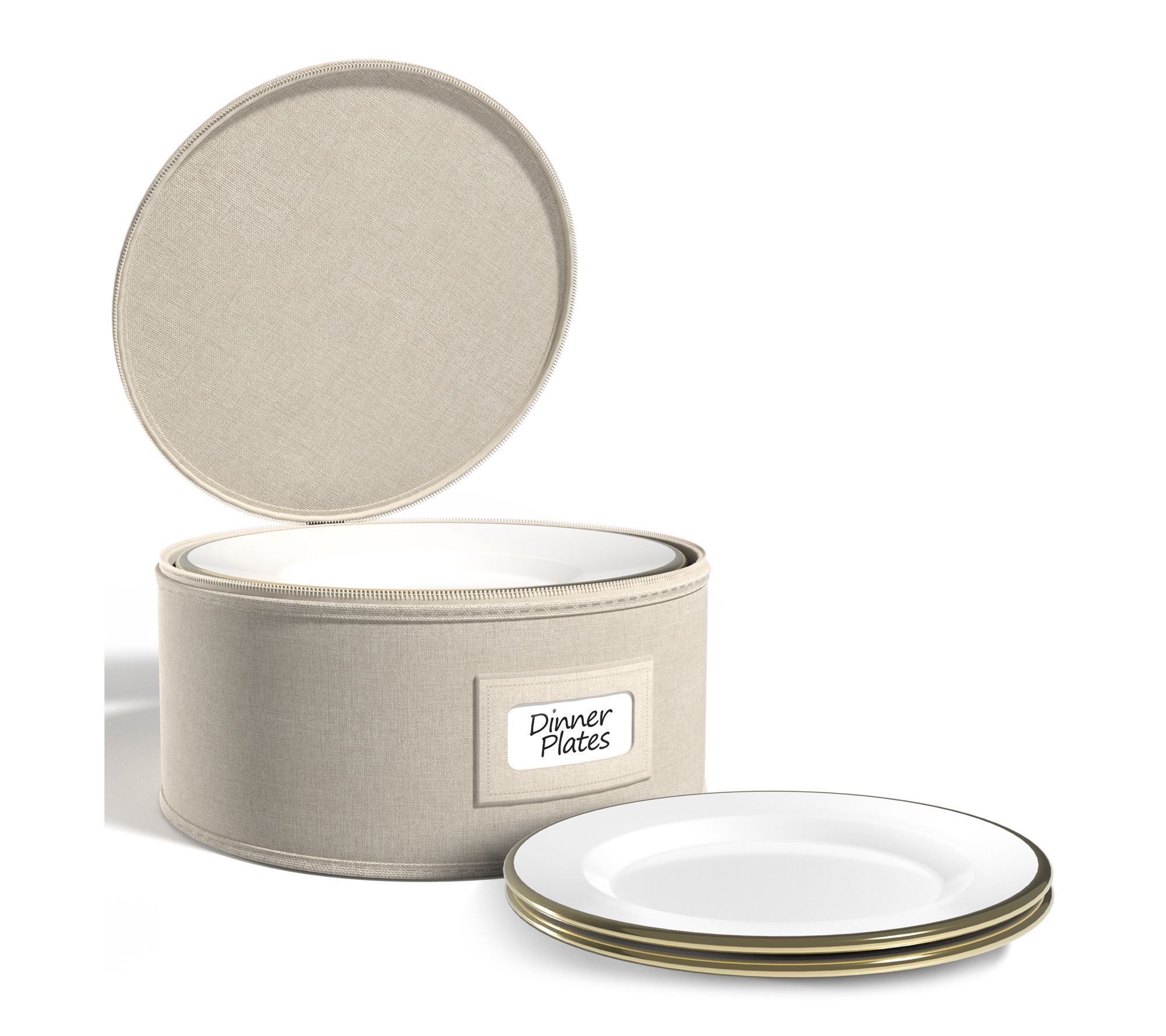 Sorbus Dinnerware Plate Storage Container