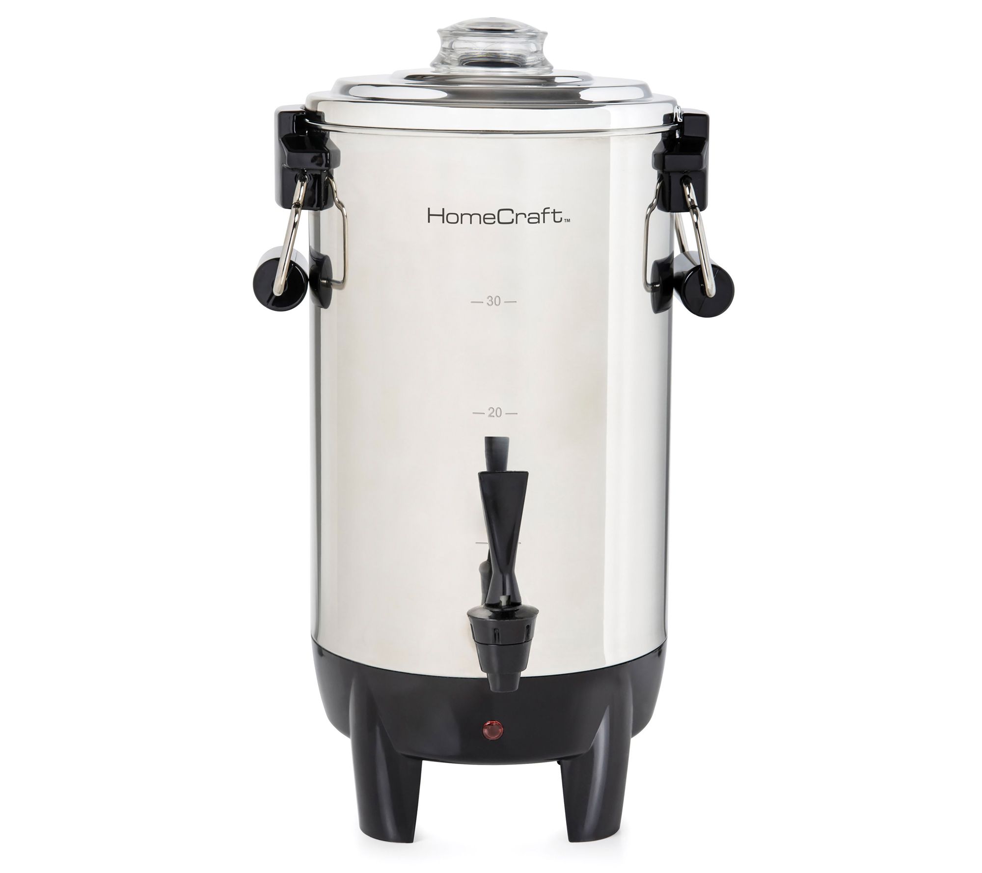 HomeCraft Quick -Brewing 1000 -Watt Automatic 30-Cup Coffee Urn