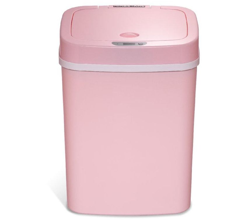 NINESTARS 3-Gallon Automatic Motion Sensor Trash Can