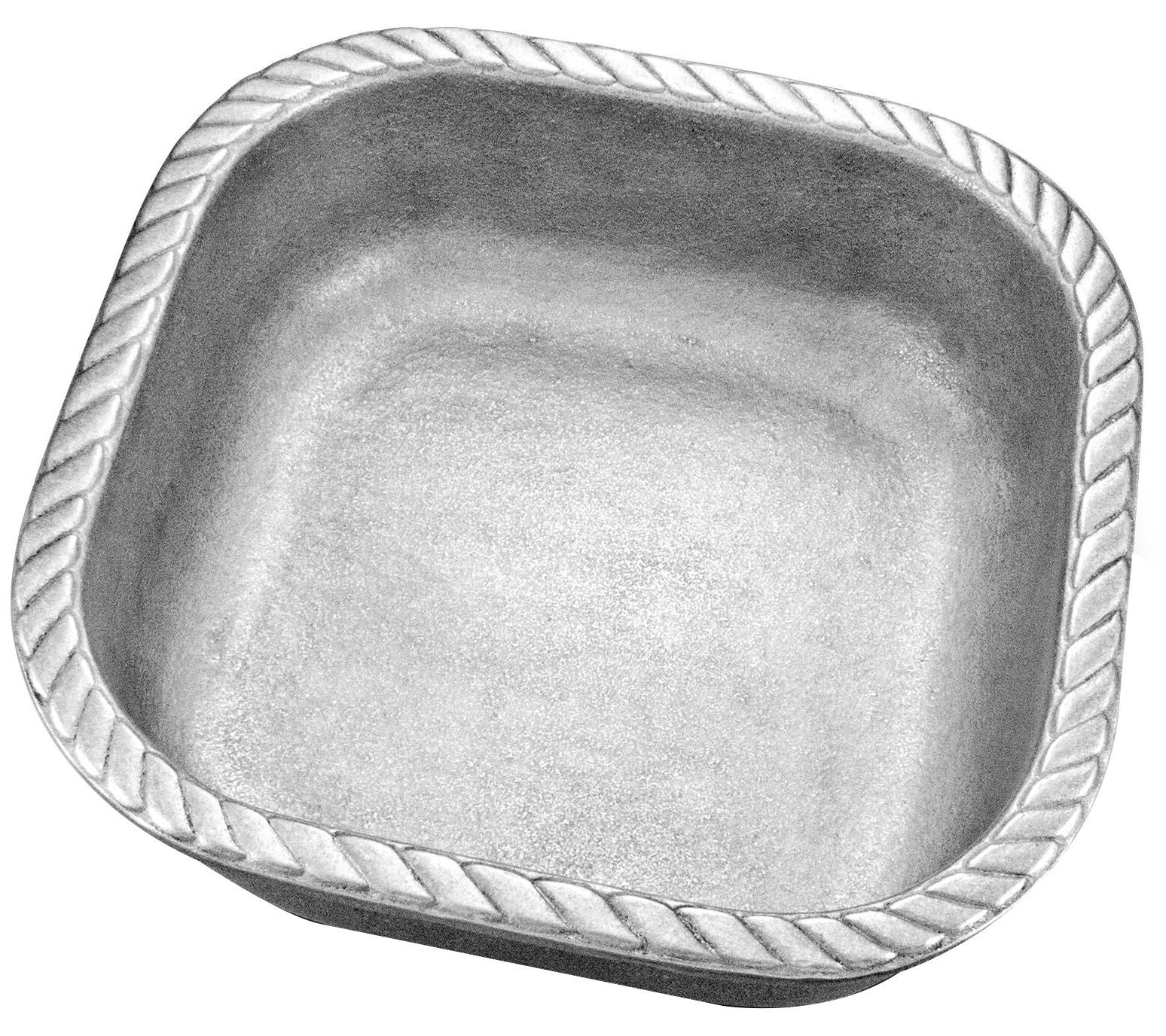 Wilton Armetale Gourmet Grillware Square Bowl