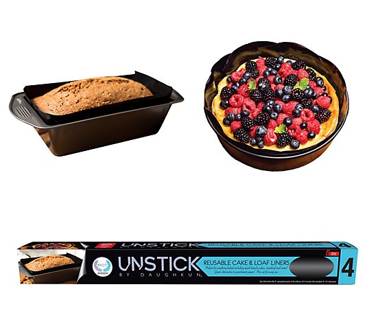 Unstick Reusable Cake & Loaf Liners