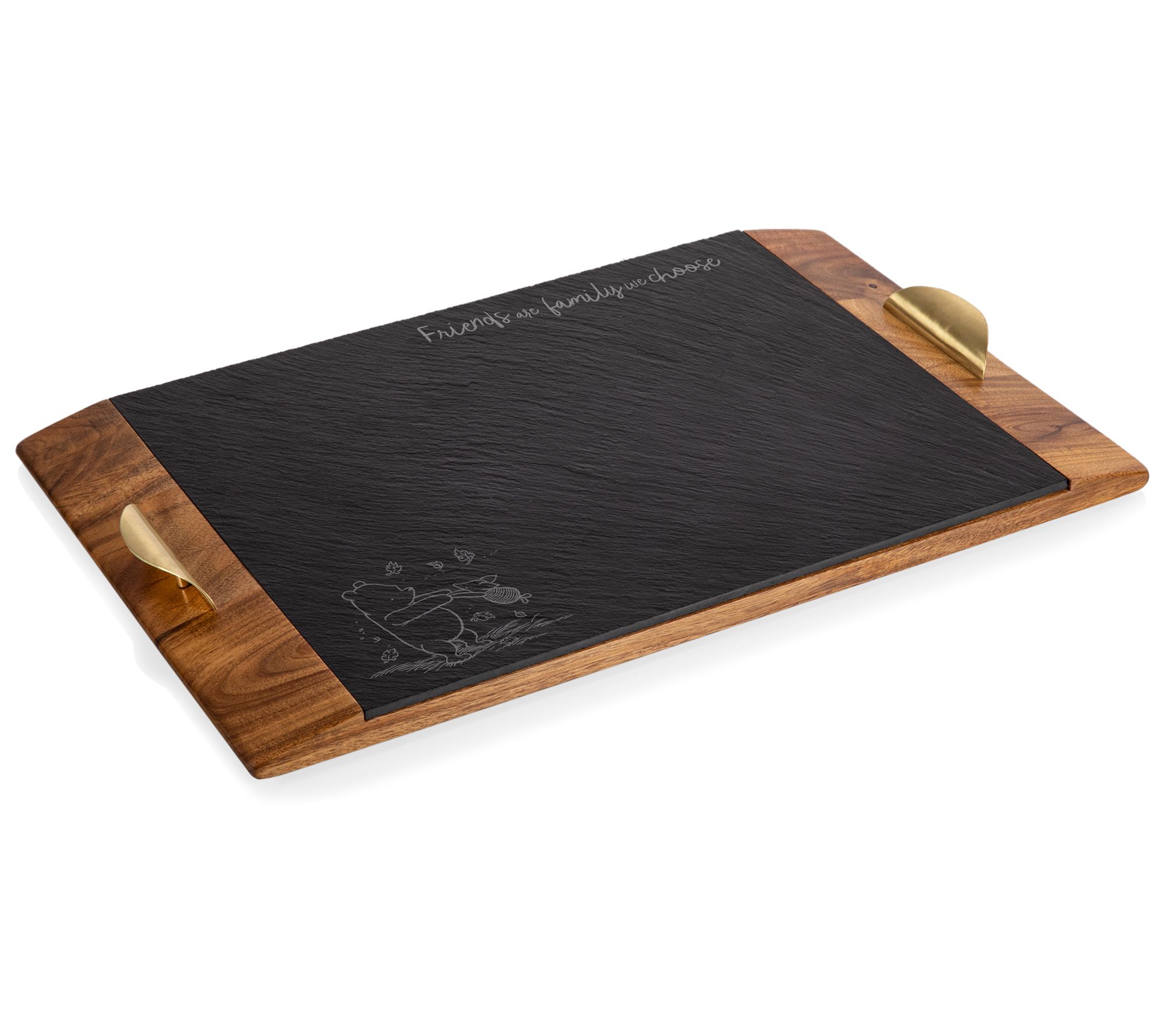 Jeanne Fitz Wood + White Collection Acacia Wood Rectangle Charcuterie Board - Brown