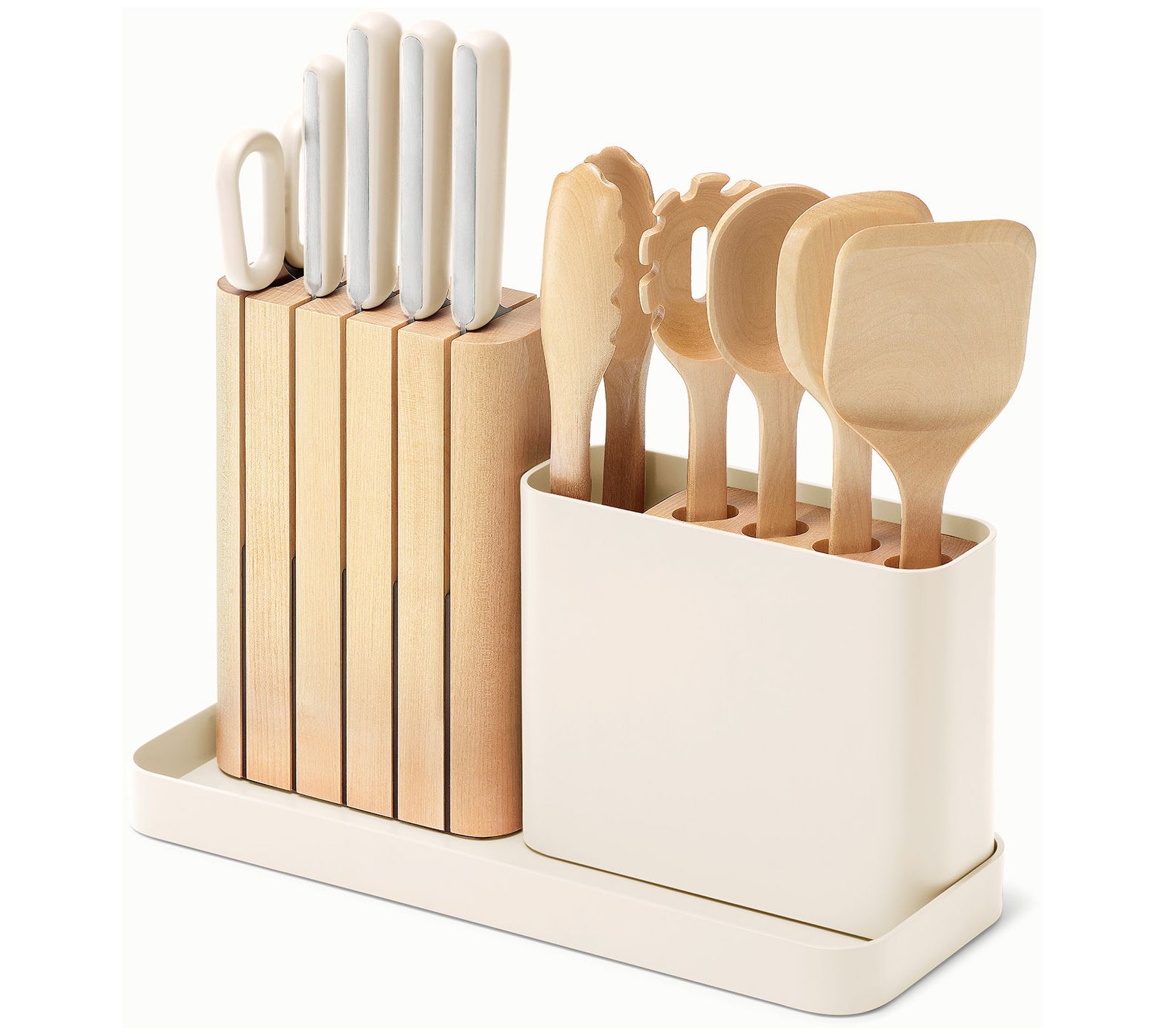 Caraway Home 14-Piece Knife and Utensil Prep Se t