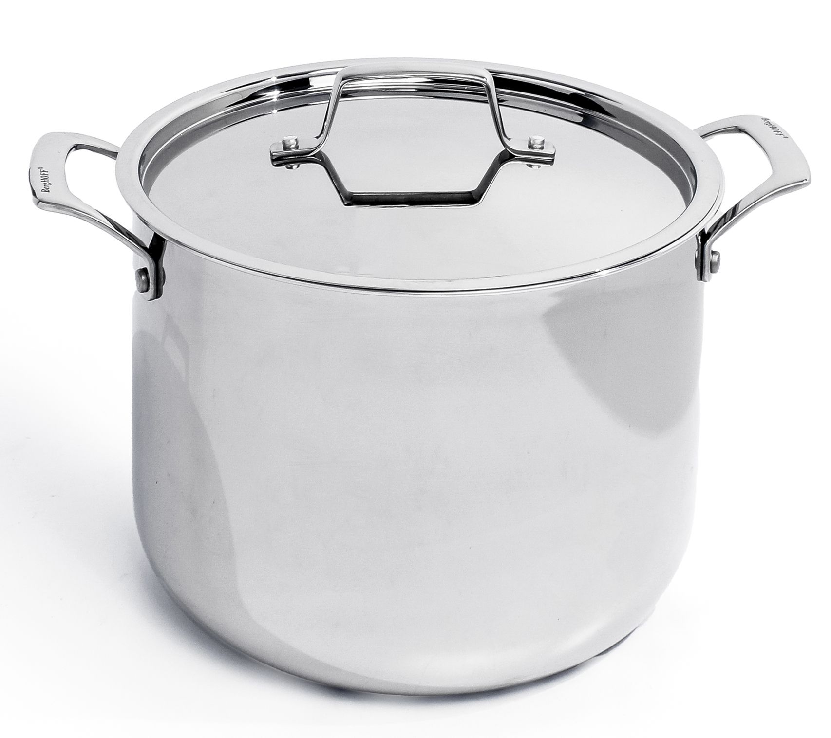 BergHOFF Professional Tri-Ply 18/10 SS 9.5" Stock Pot, 8qt.
