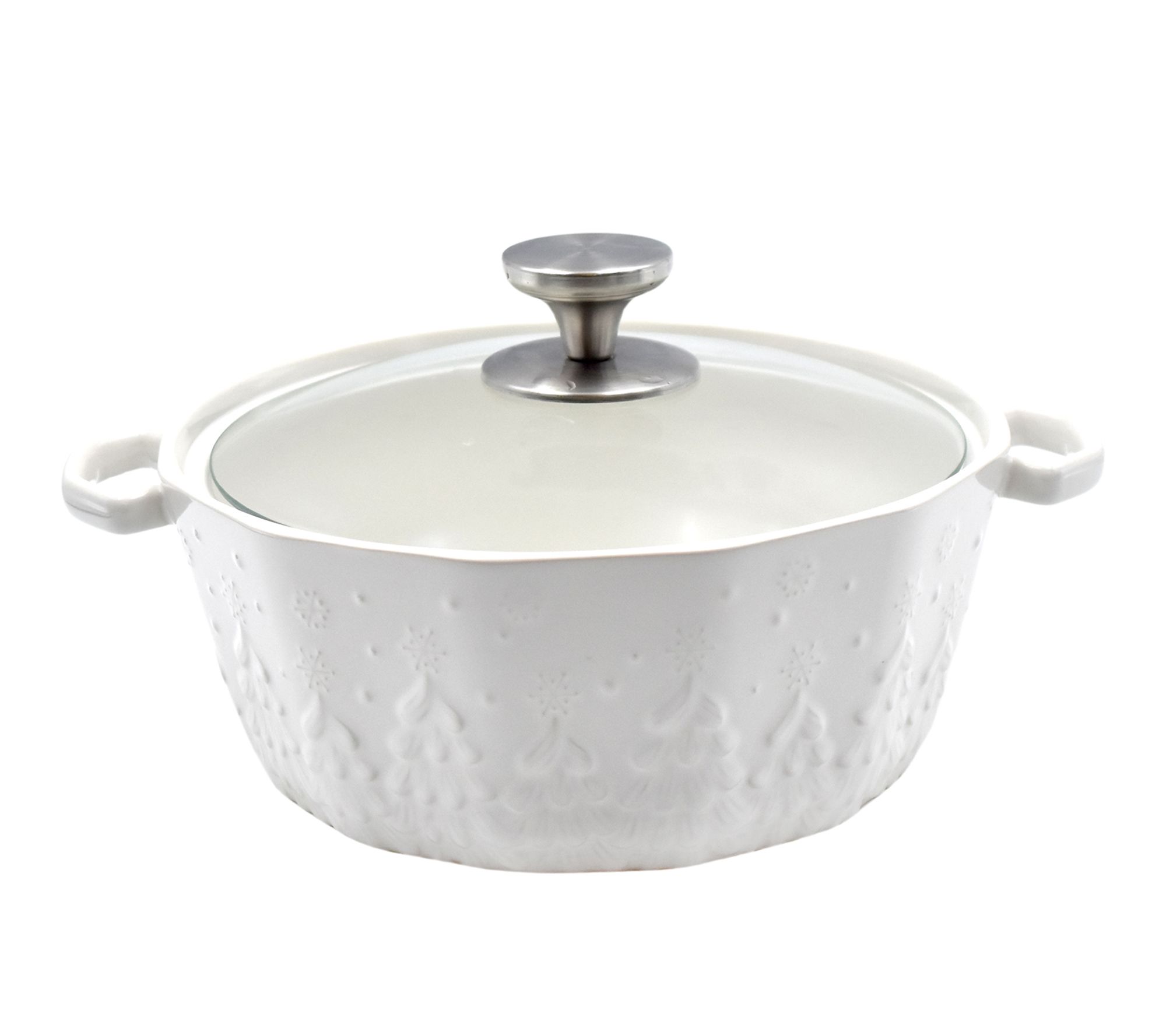 Temp-tations Seasonal 3-Quart Baker with Glass Lid