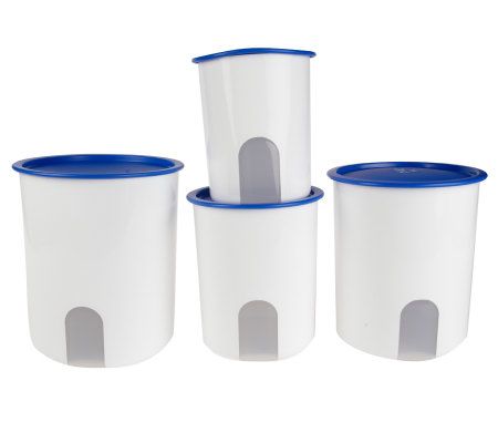 Tupperware 10-piece Heritage Canister Set