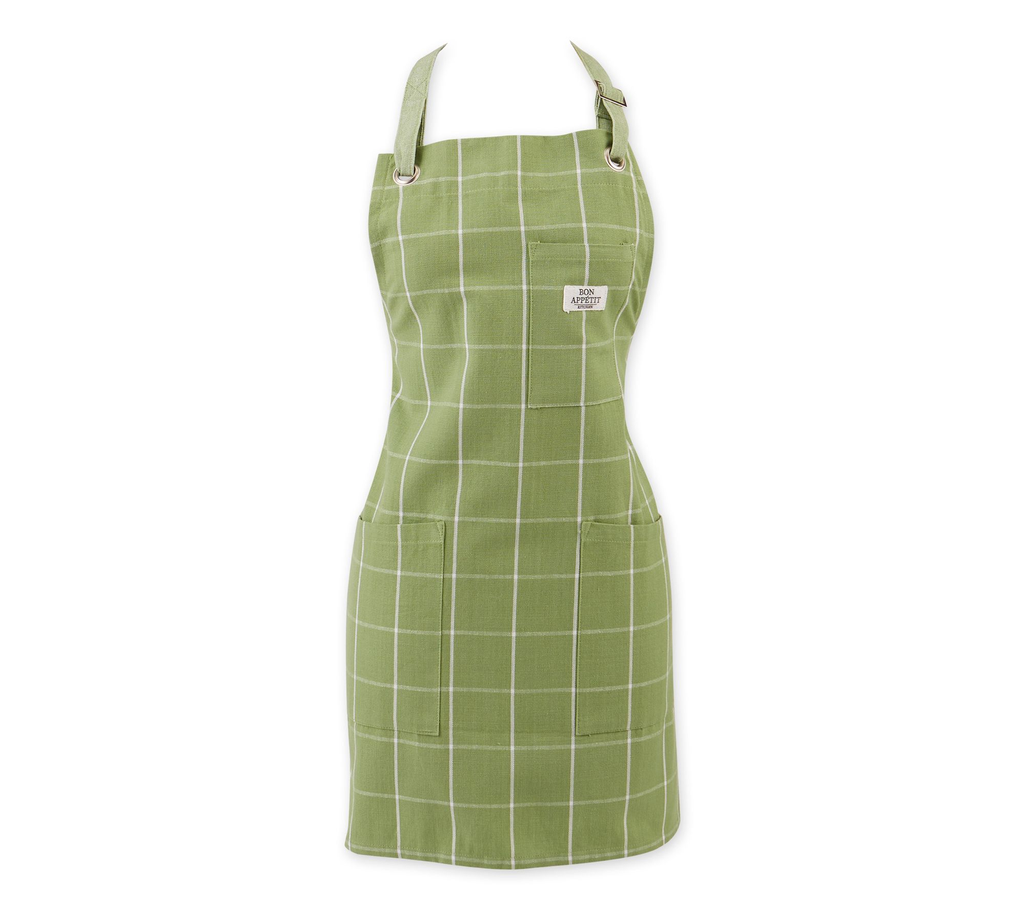 Design Imports Windowpane Apron