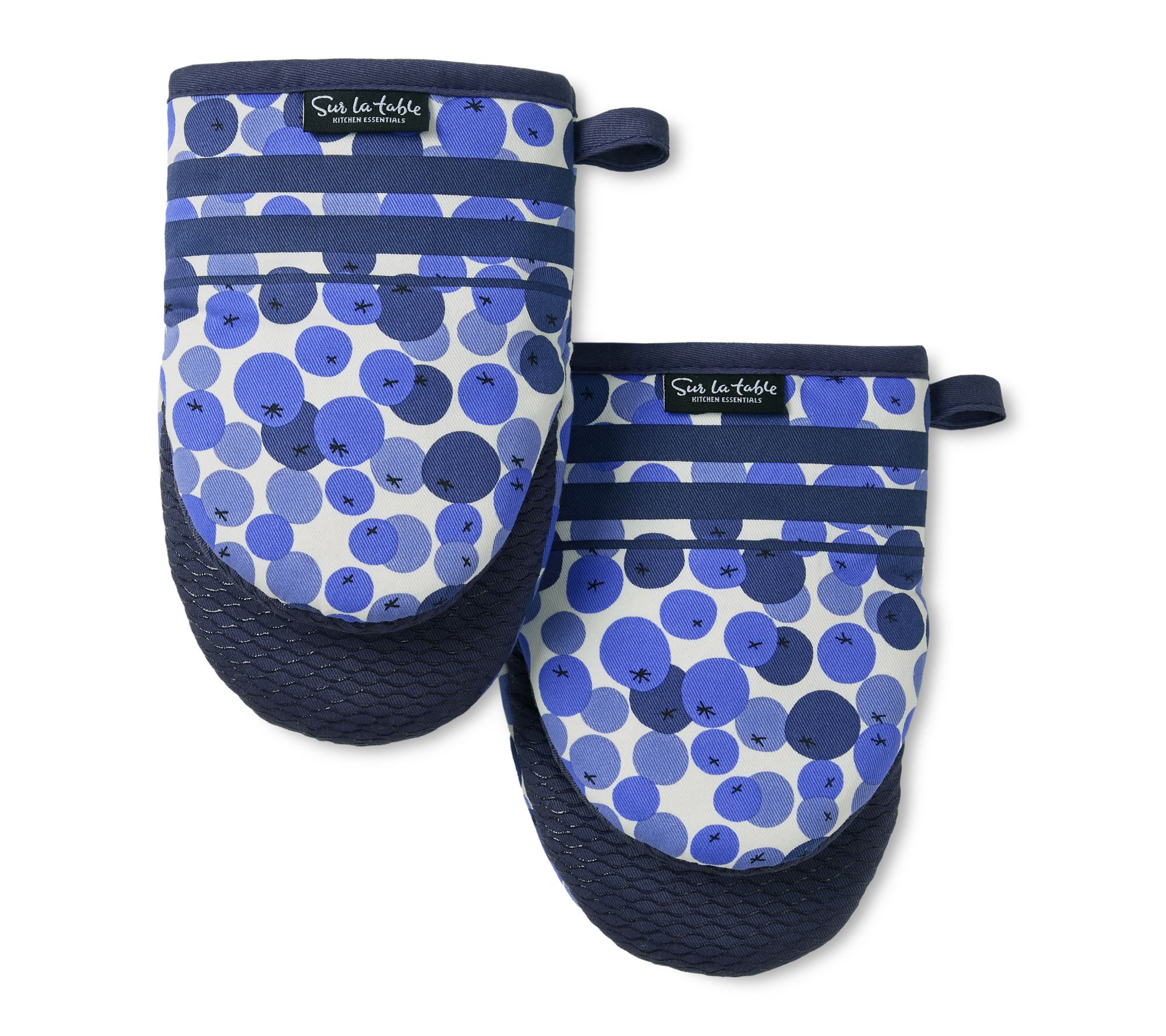 SLTKE Set of 2 Fresh Blueberries Mini Oven Mitts