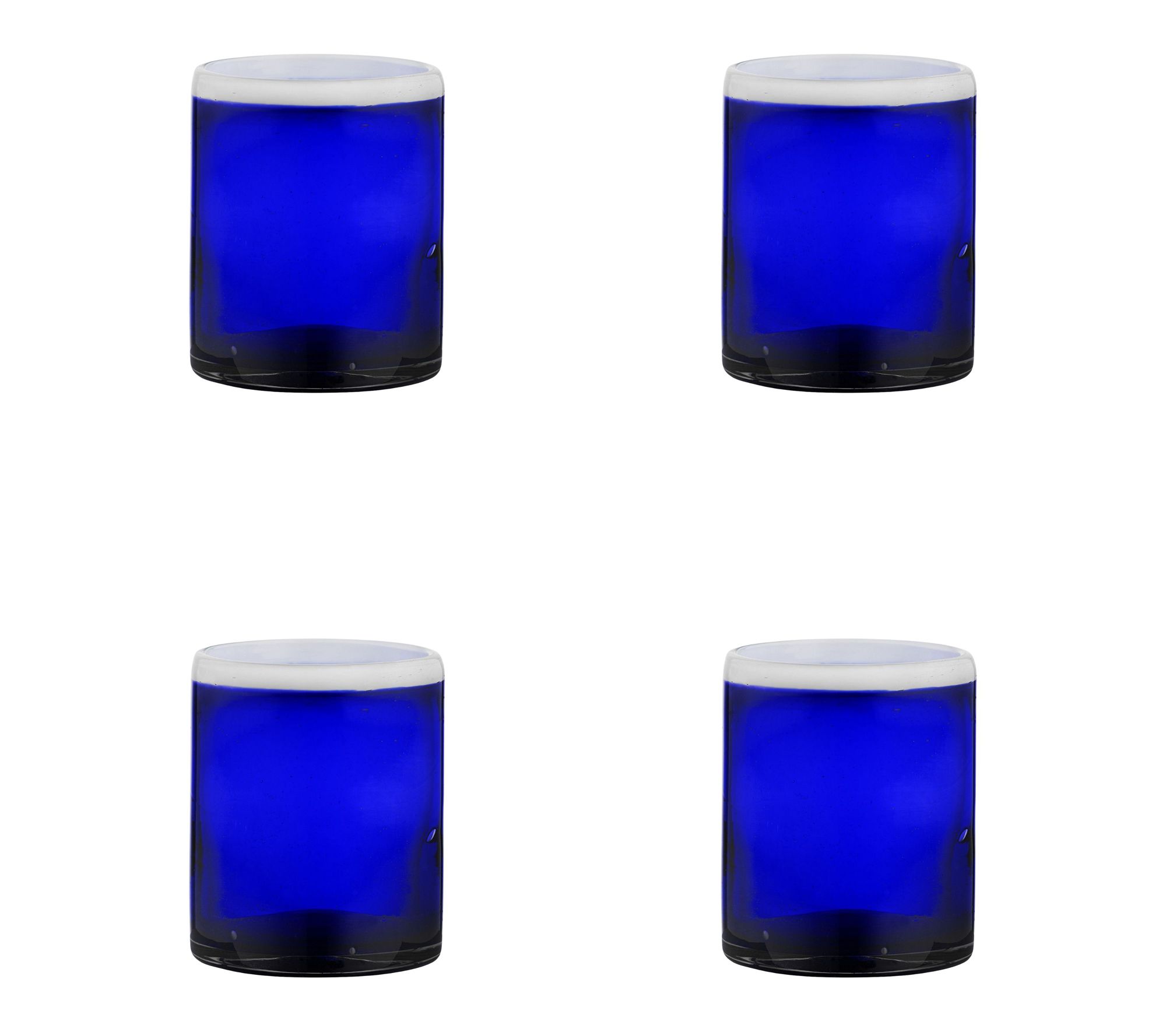 10 Strawberry Street Set of 4 Leon Mexican DOFGlasses