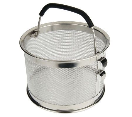 Mesh Basket: Round, Stainless Steel