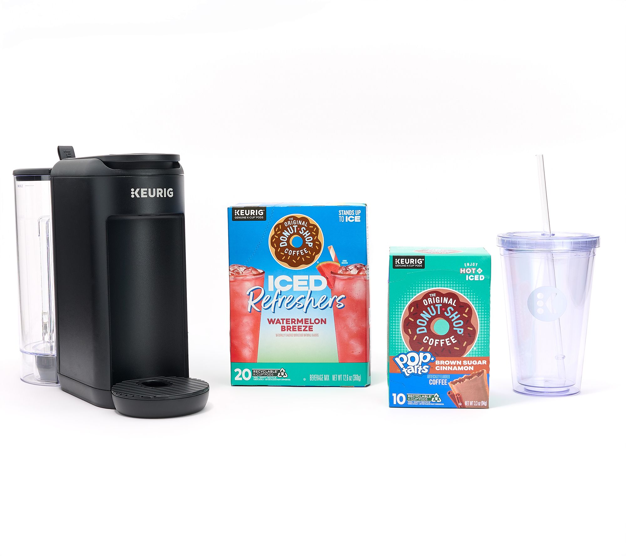 Keurig K-Mini Mate+ Single-Serve Coffee Maker w/ K-Cups& Tumbler