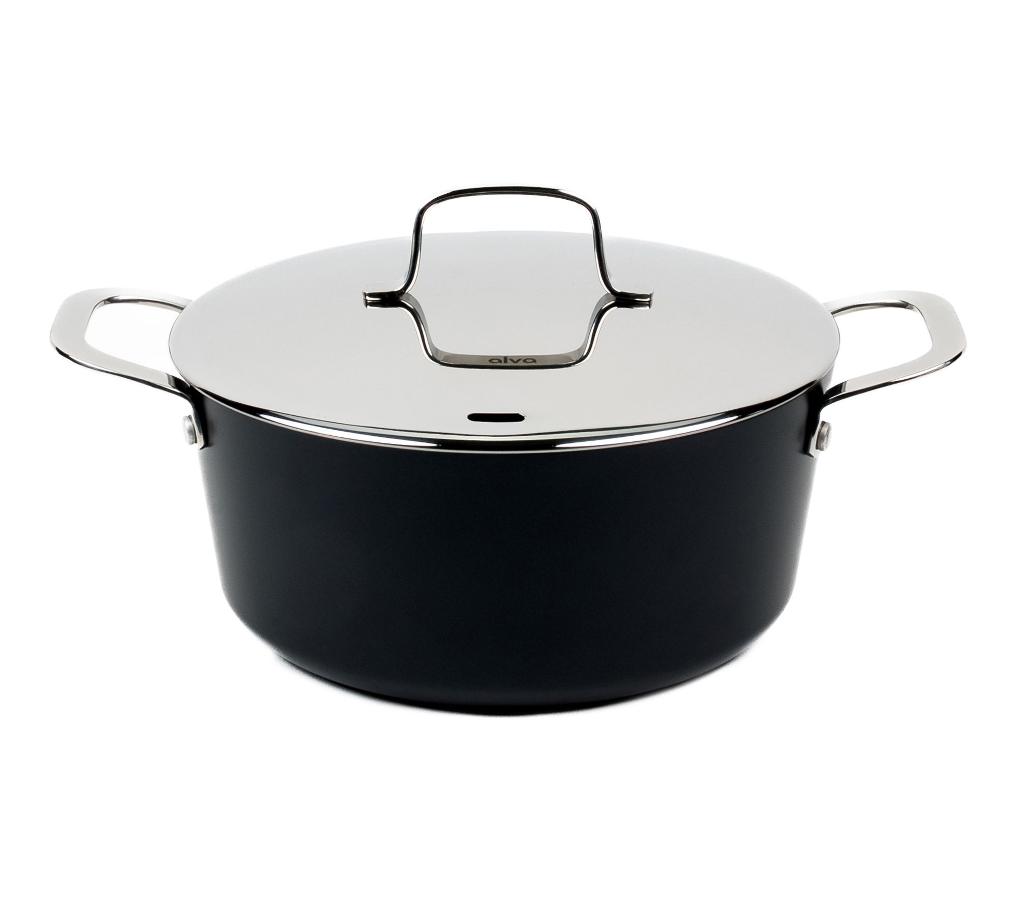 Alva Maestro 9.5" Nonstick Round Dutch Oven with Lid