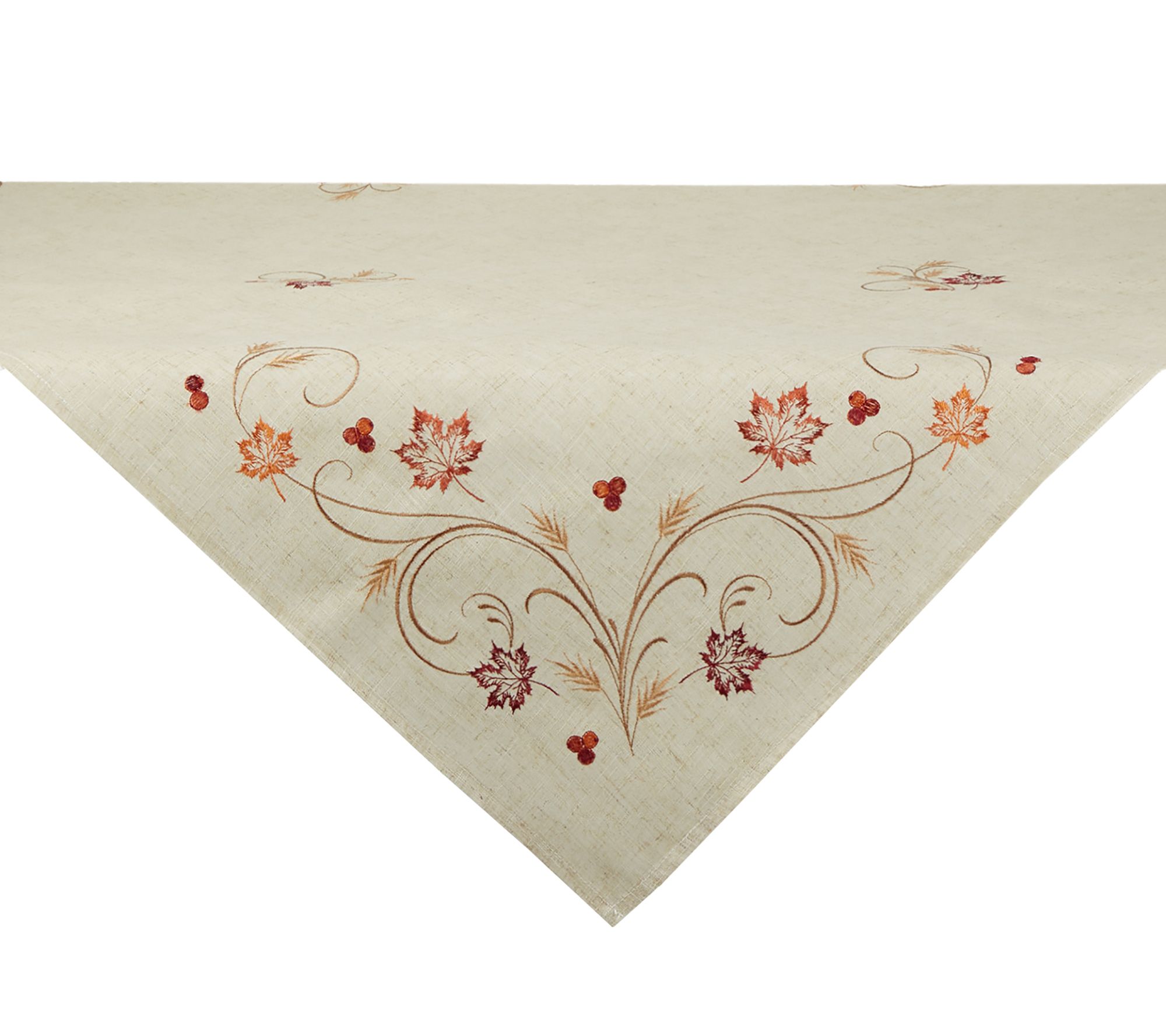 Design Imports 40 x 40 Autumn Wheat Table Topper