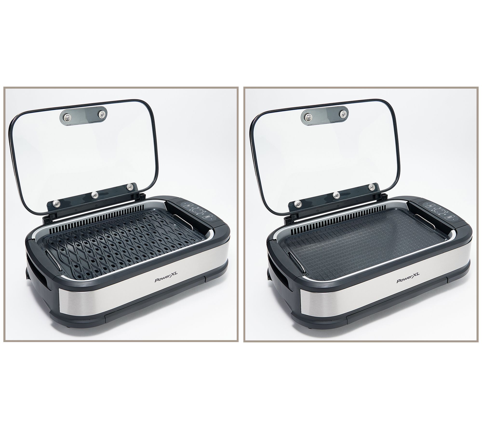 PowerXL 1500W Smokeless Grill Pro with Griddle Plate