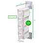 Mind Reader 4 Compartment Wall Mounted Rotating Spice Rack, 2 of 7