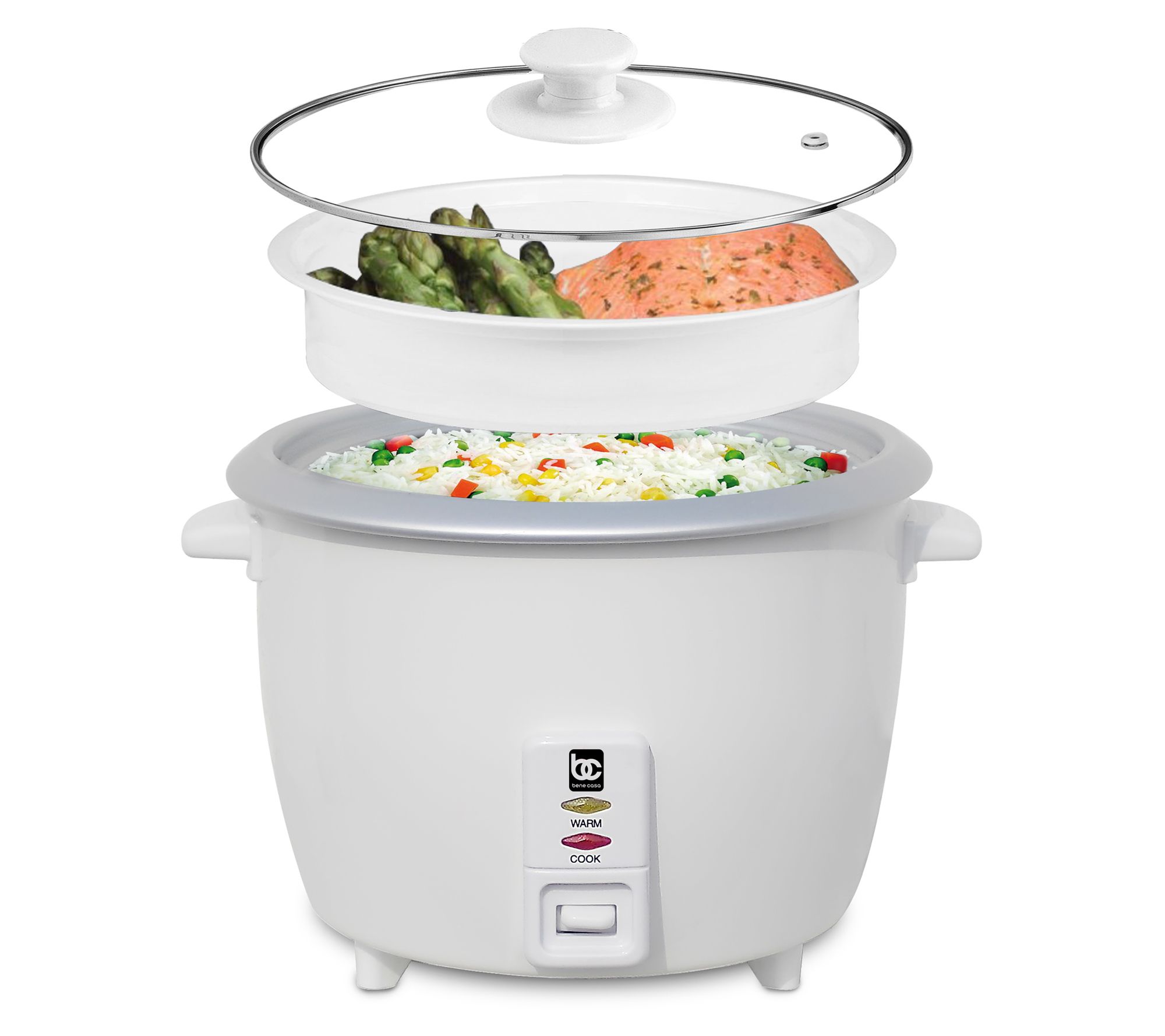 Salton Automatic 6-cup Rice Cooker White : Target
