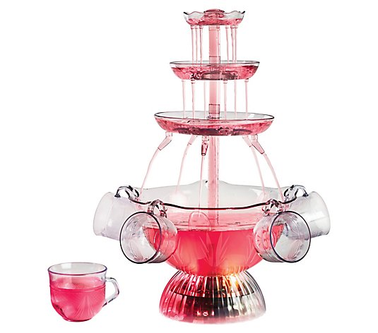 Nostalgia Vintage Collection Lighted Party Fountain