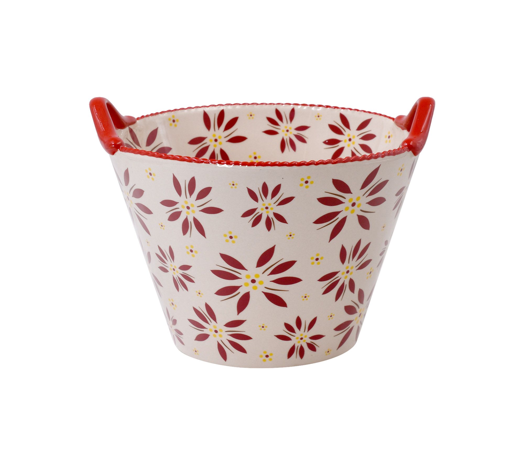 Temp-tations Old World 3-qt Serving Bowl with Handles