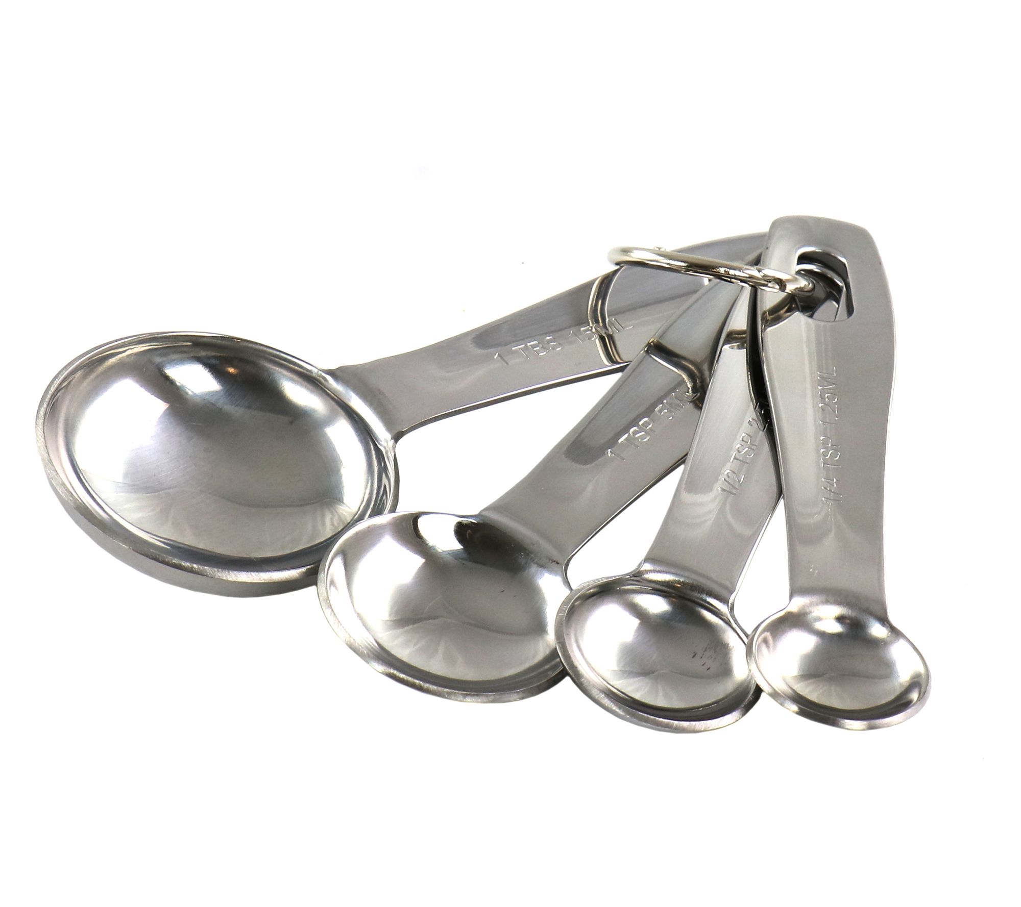 All-Clad Stainless Steel 6pc Odd Size Measure Cups & Spoons Set  Professional for sale online