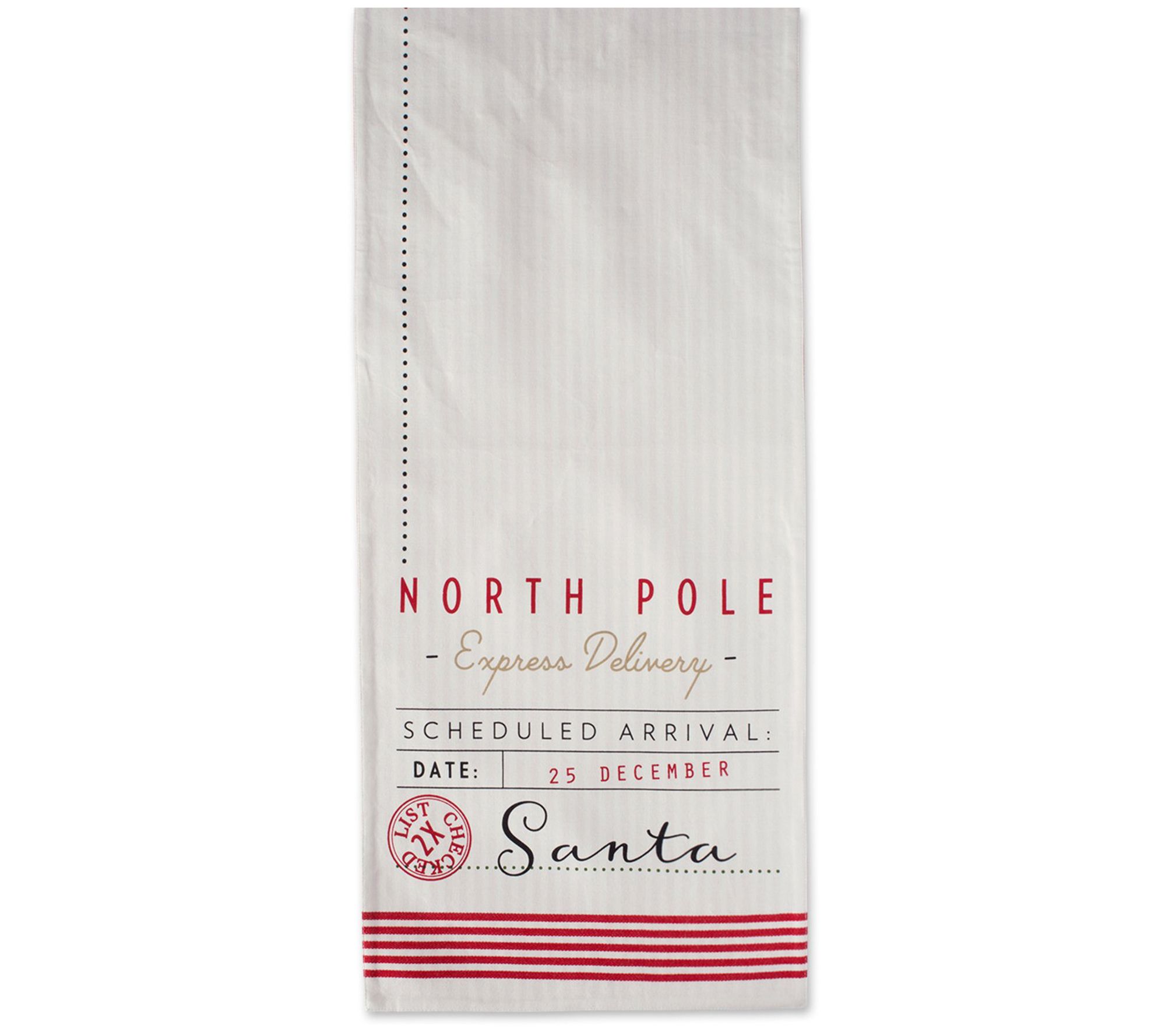 Design Imports Santa's Workshop Table Runner 14x108 - QVC.com