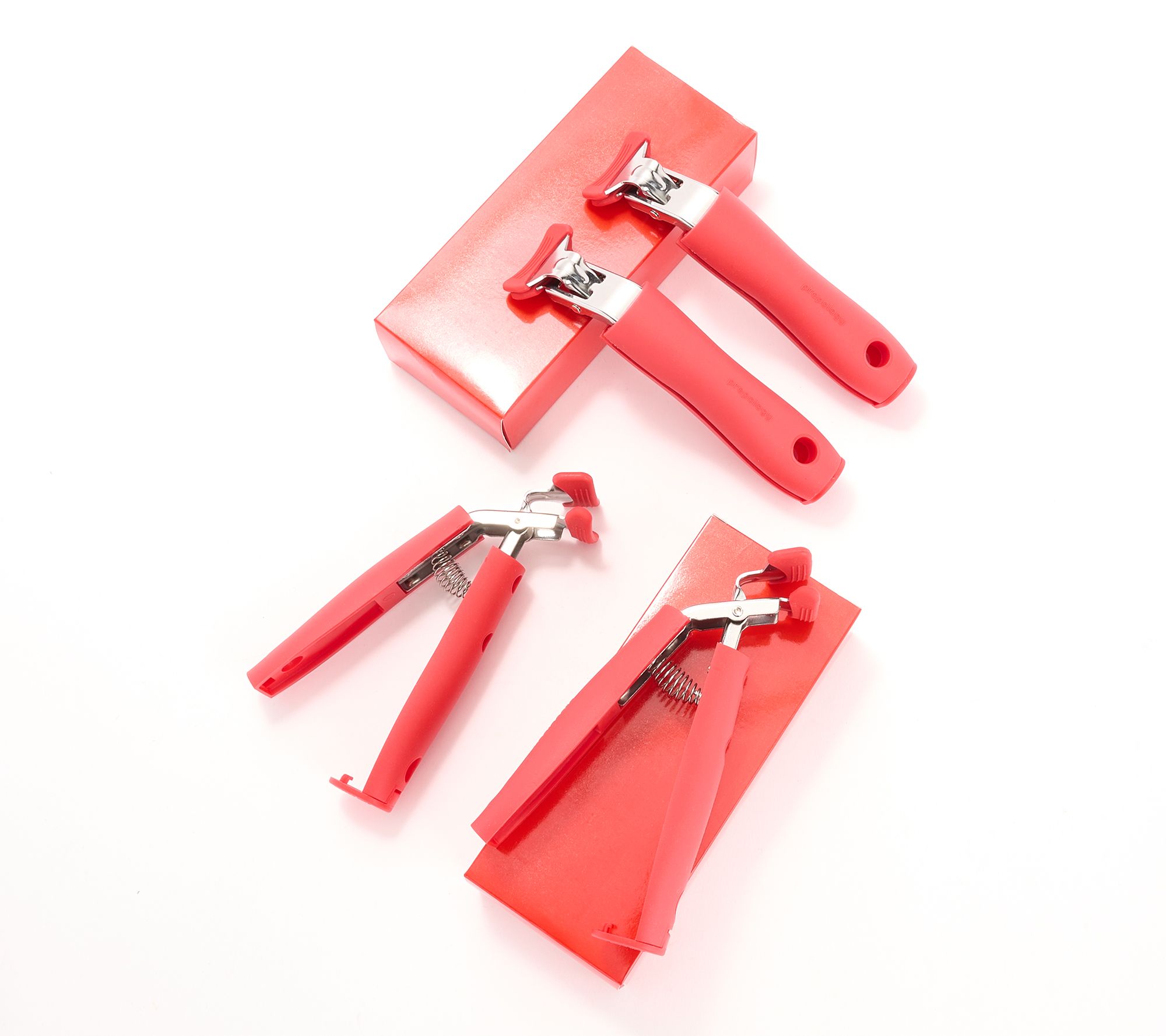  Prepology Set of 2 2-Piece Pan Grippers w/ Gift Boxes