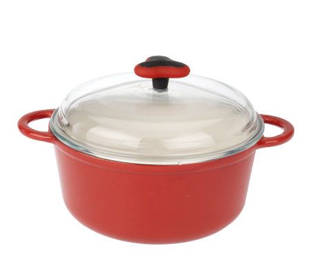 Rachael Ray 3.5-qt Cast Iron Oval Covered Dutch Oven on QVC 