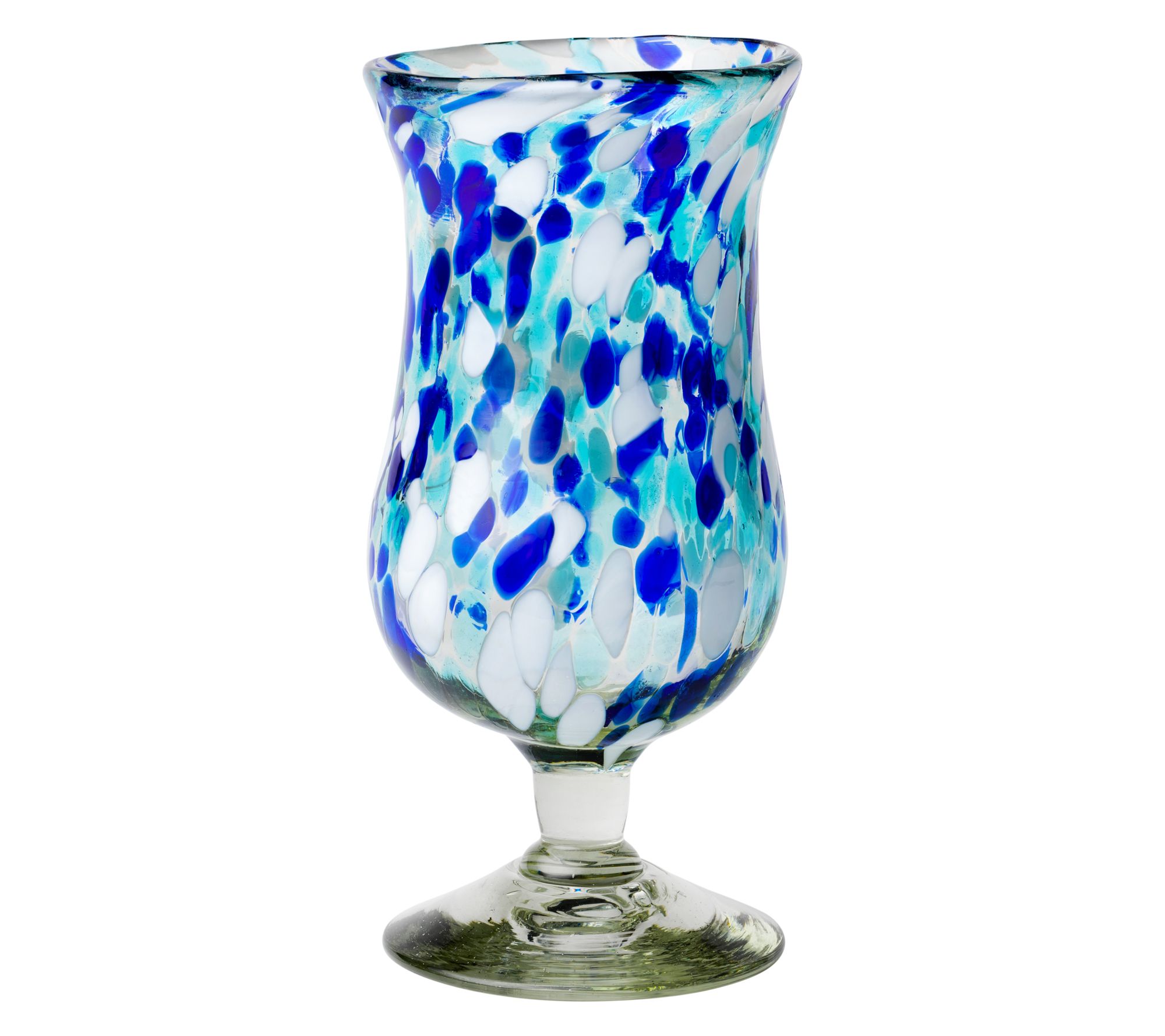 10 Strawberry Street Bahia Mexican Glass, Hurricane