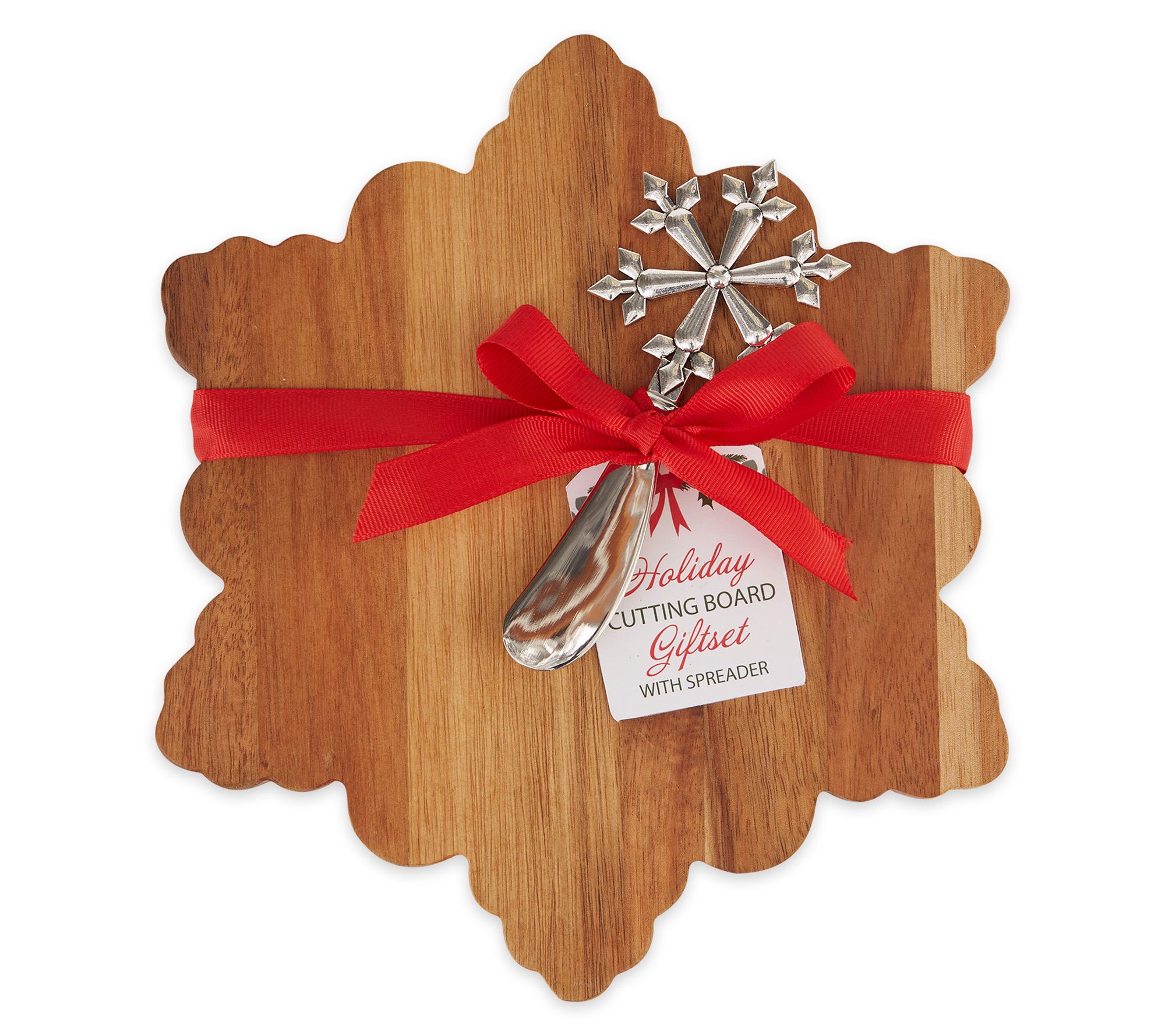 Design Imports Snowflake Cutting Board Gift Set