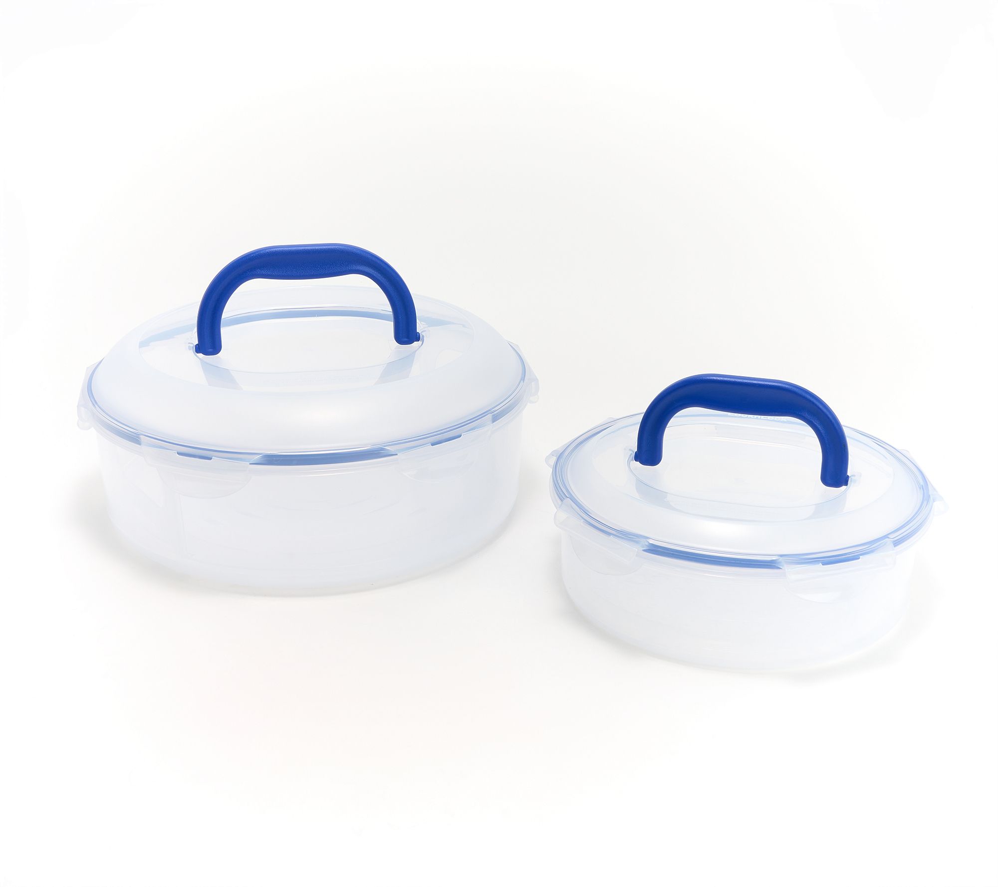 LocknLock 2-Pc Small & Large Nestable Pie Carriers