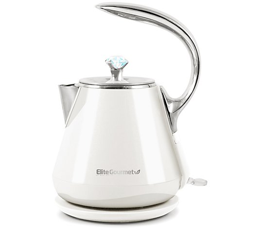 Elite Gourmet 1.2L Cool-Touch SS Electric Kettle