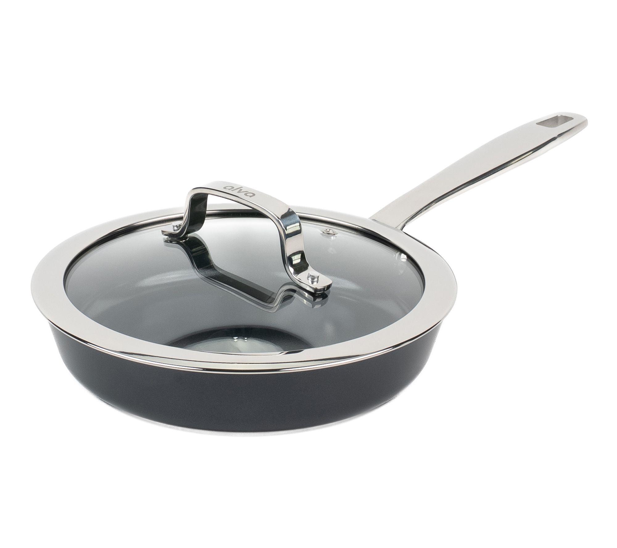 Alva Maestro 11" Nonstick Skillet with GlassLid